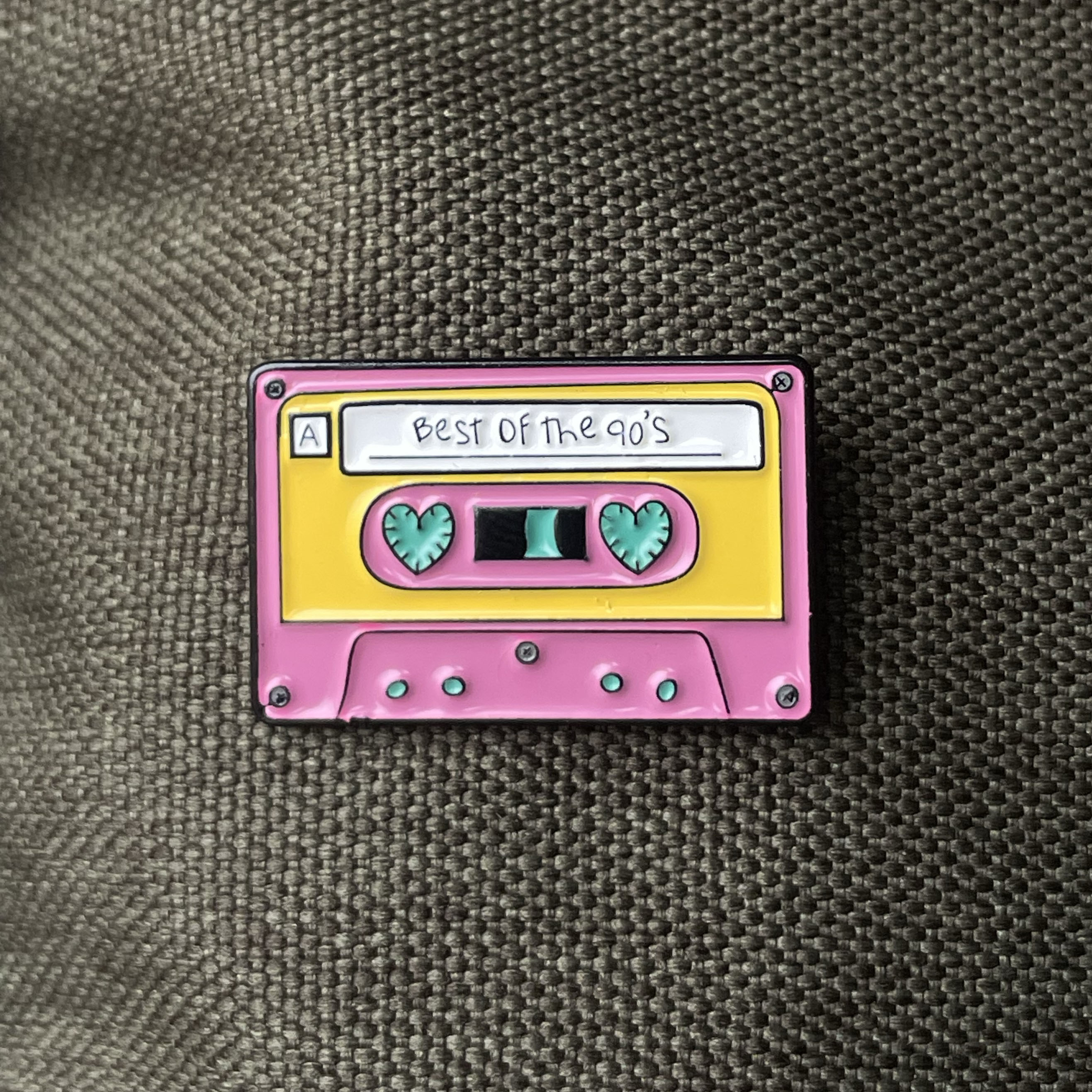 Metalinis pin ženklelis "Best of the 90's"