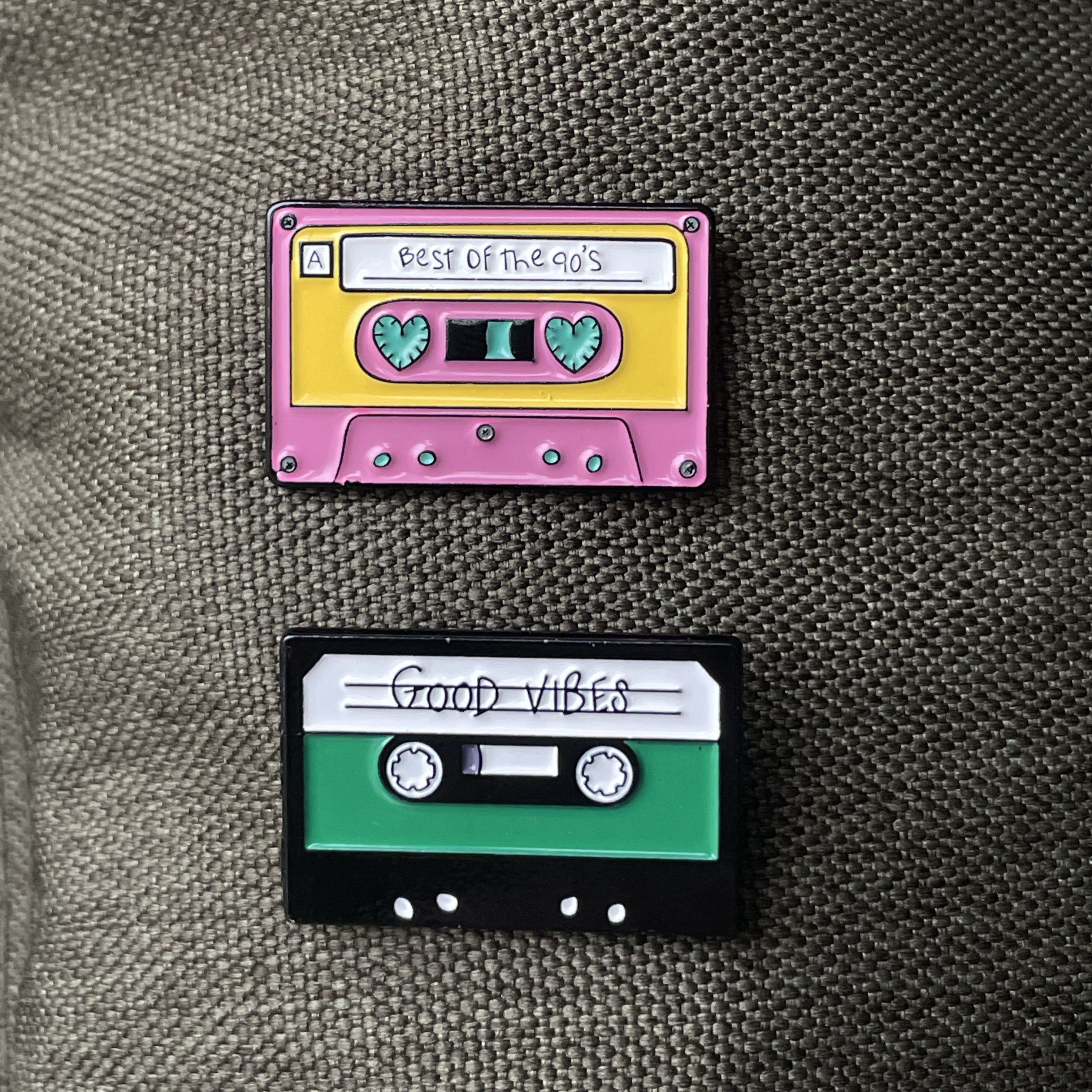 Metalinis pin ženklelis "Best of the 90's"