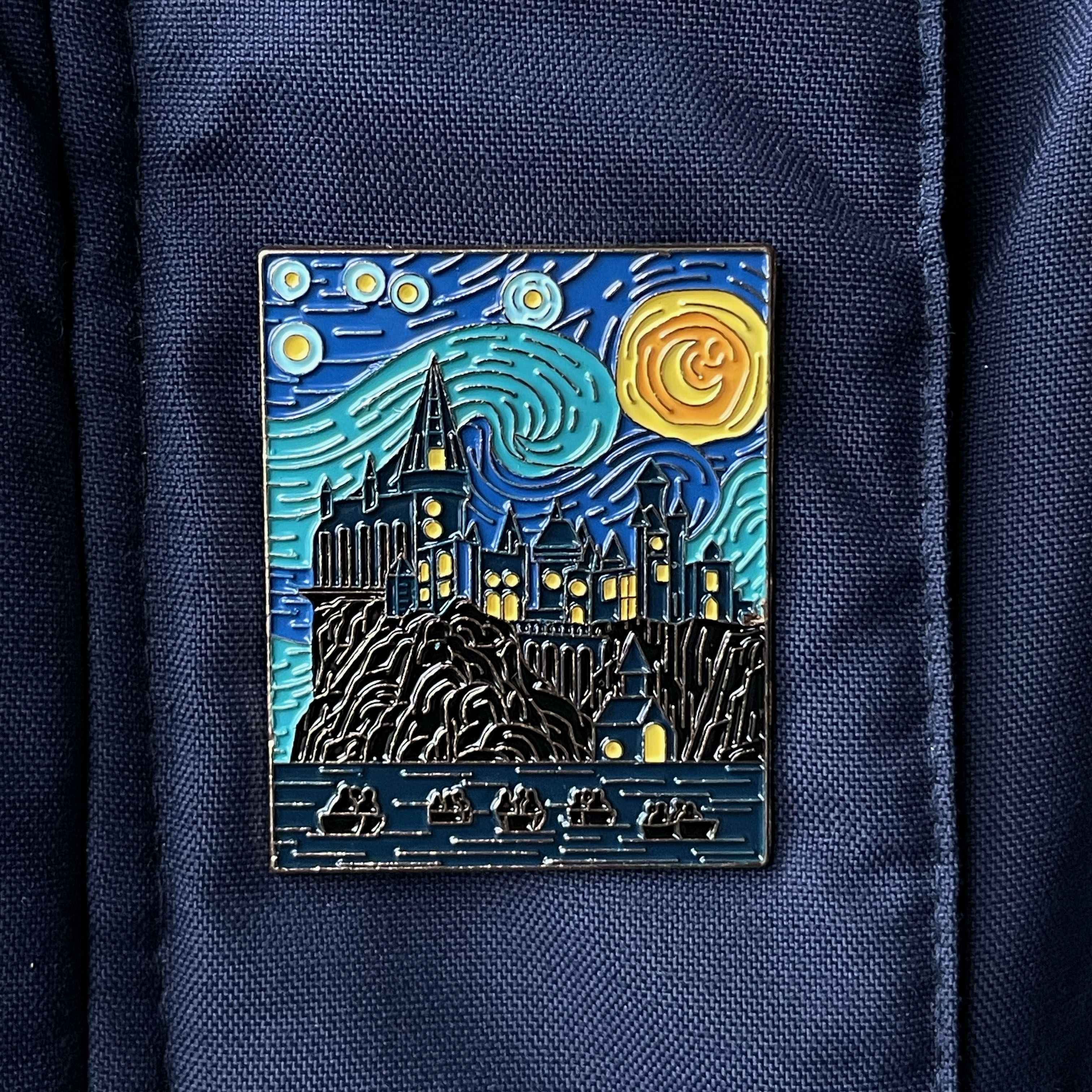 Metalinis pin ženklelis "HP castle"