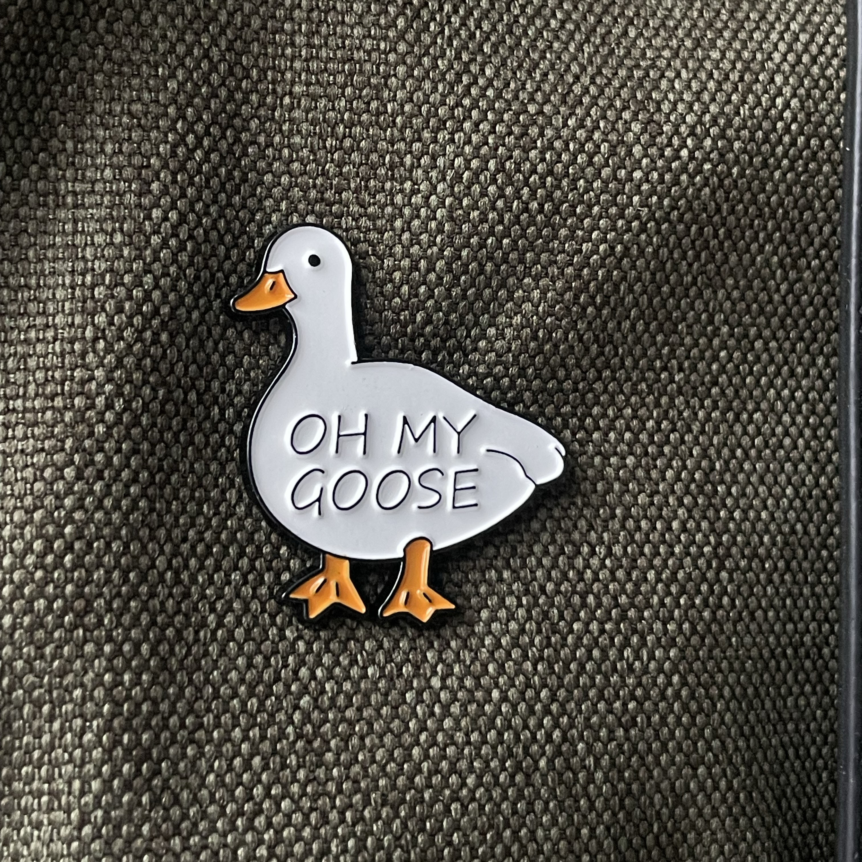 Metalinis pin ženklelis "Oh My goose"