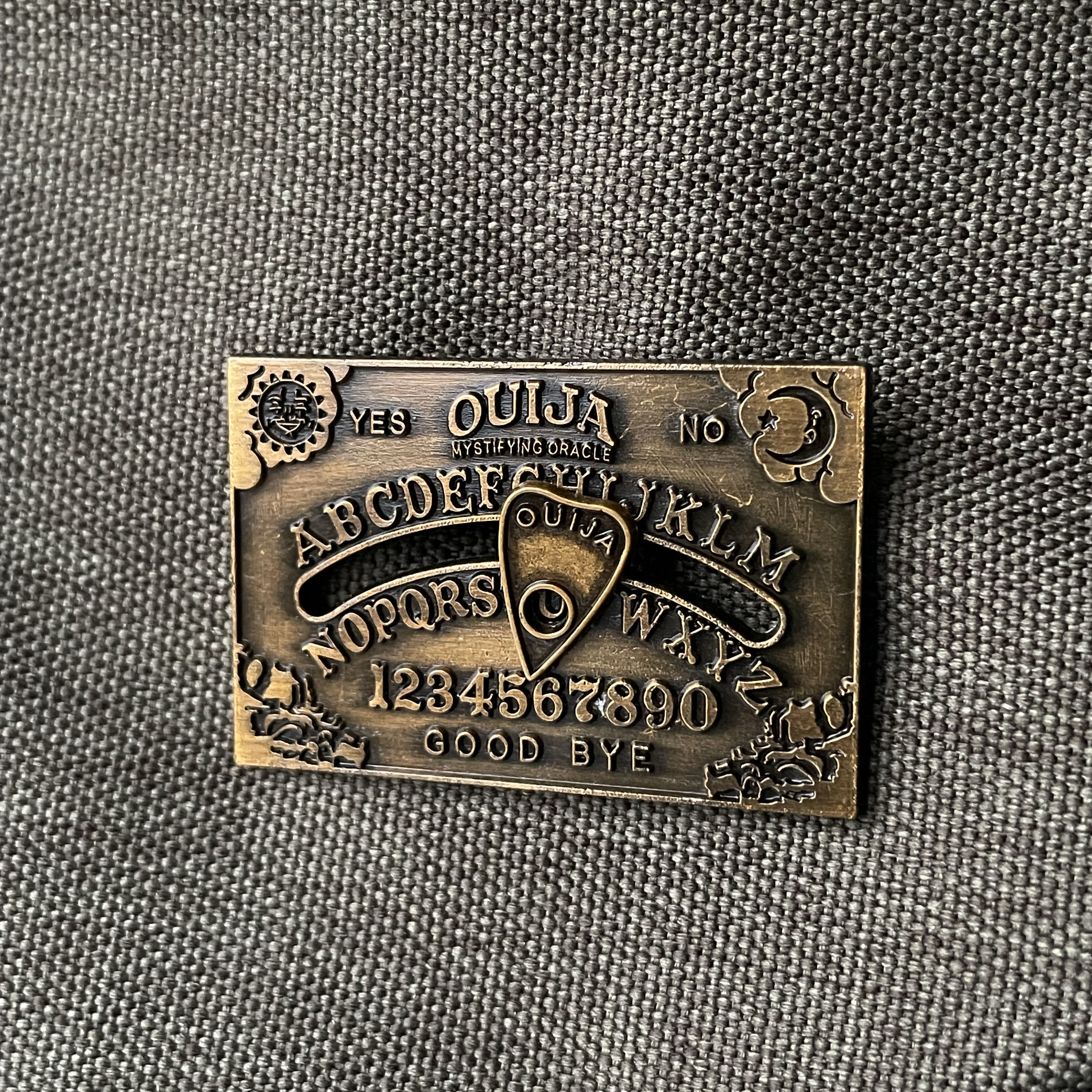 Metalinis pin ženklelis "Ouija board"