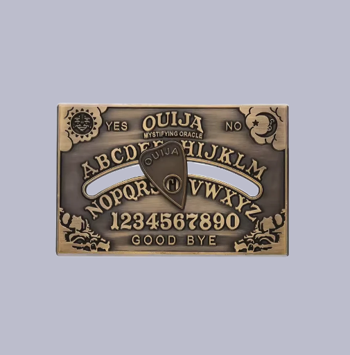 Metalinis pin ženklelis "Ouija board"