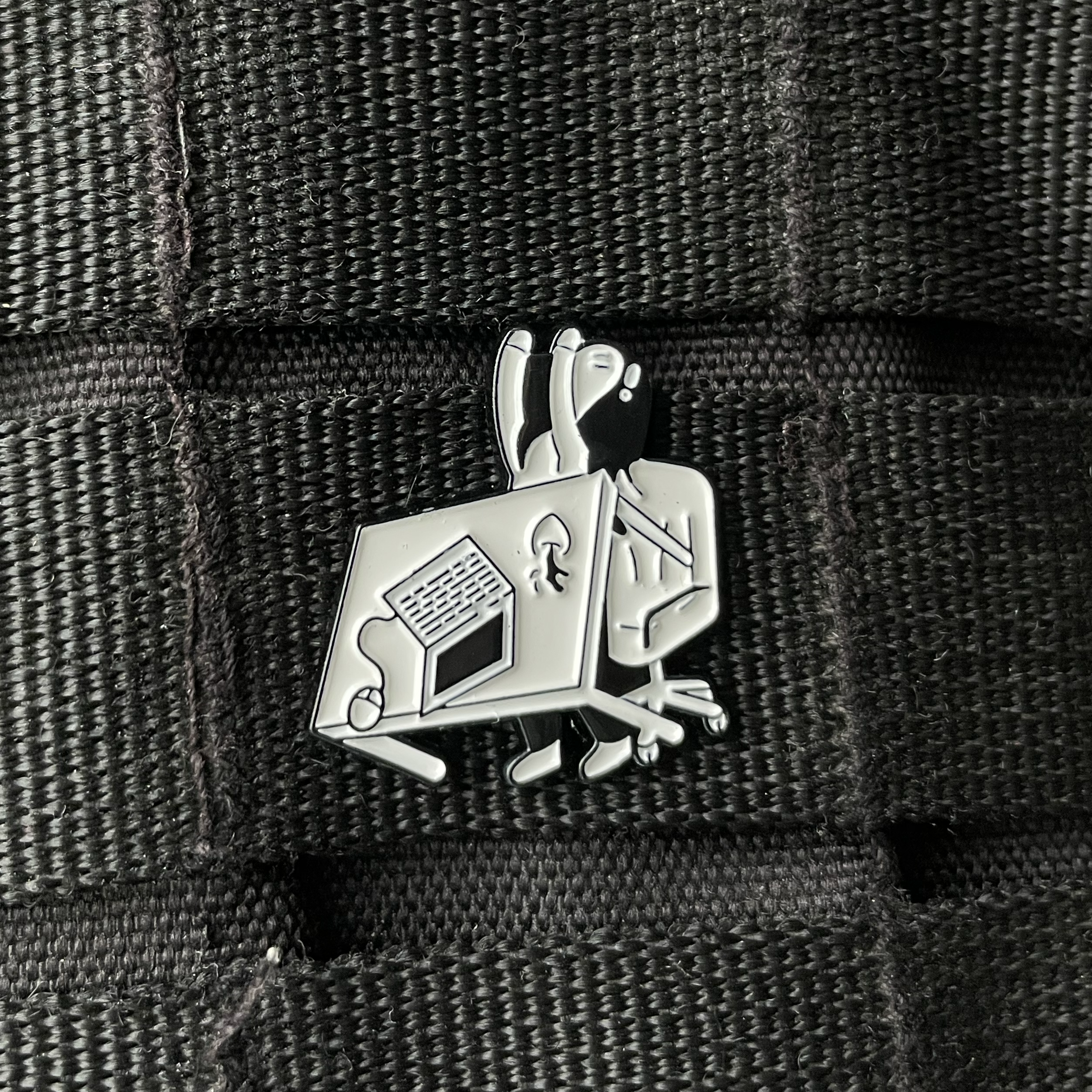 Metalinis pin ženklelis "I quit!"