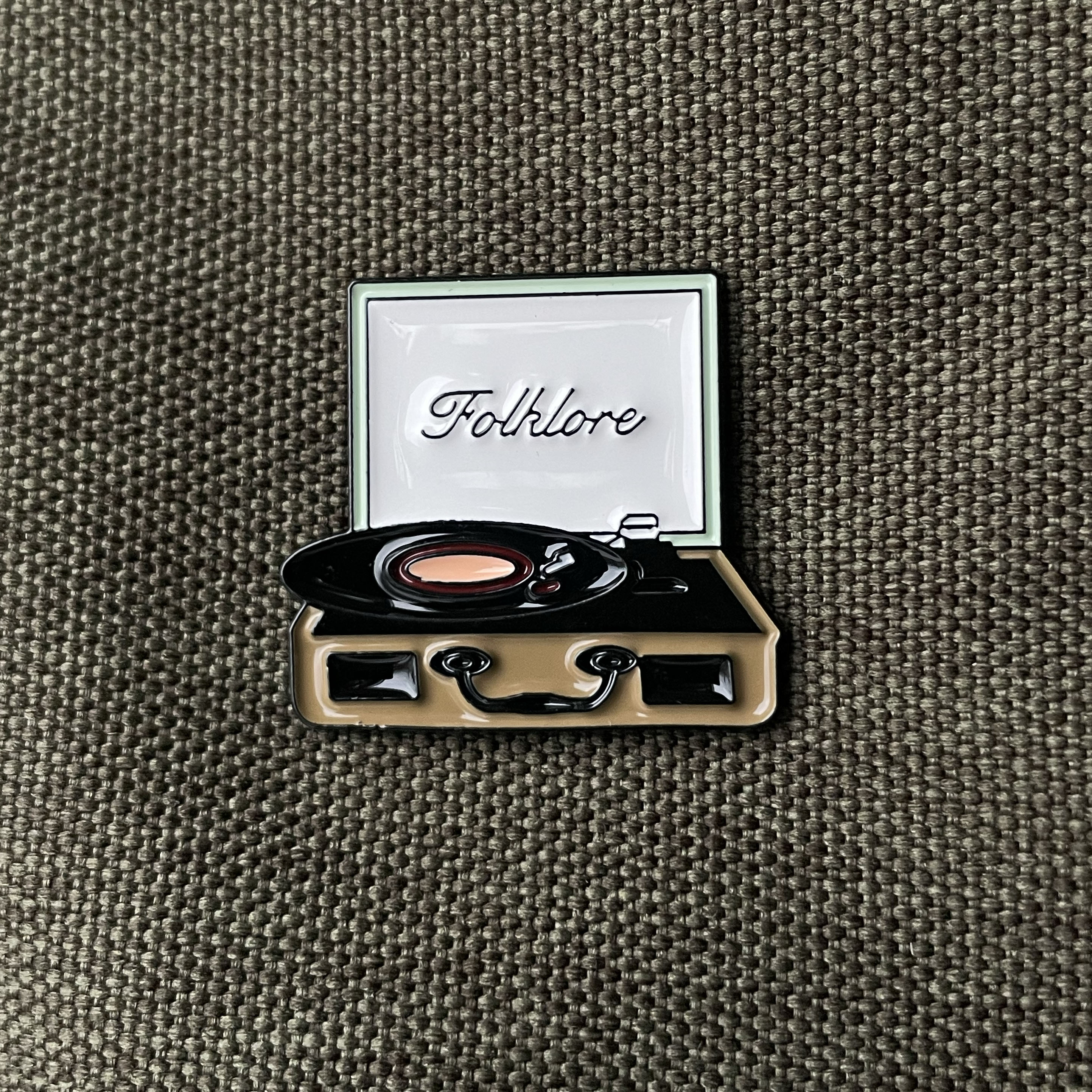 Metalinis pin ženklelis "Patefonas"