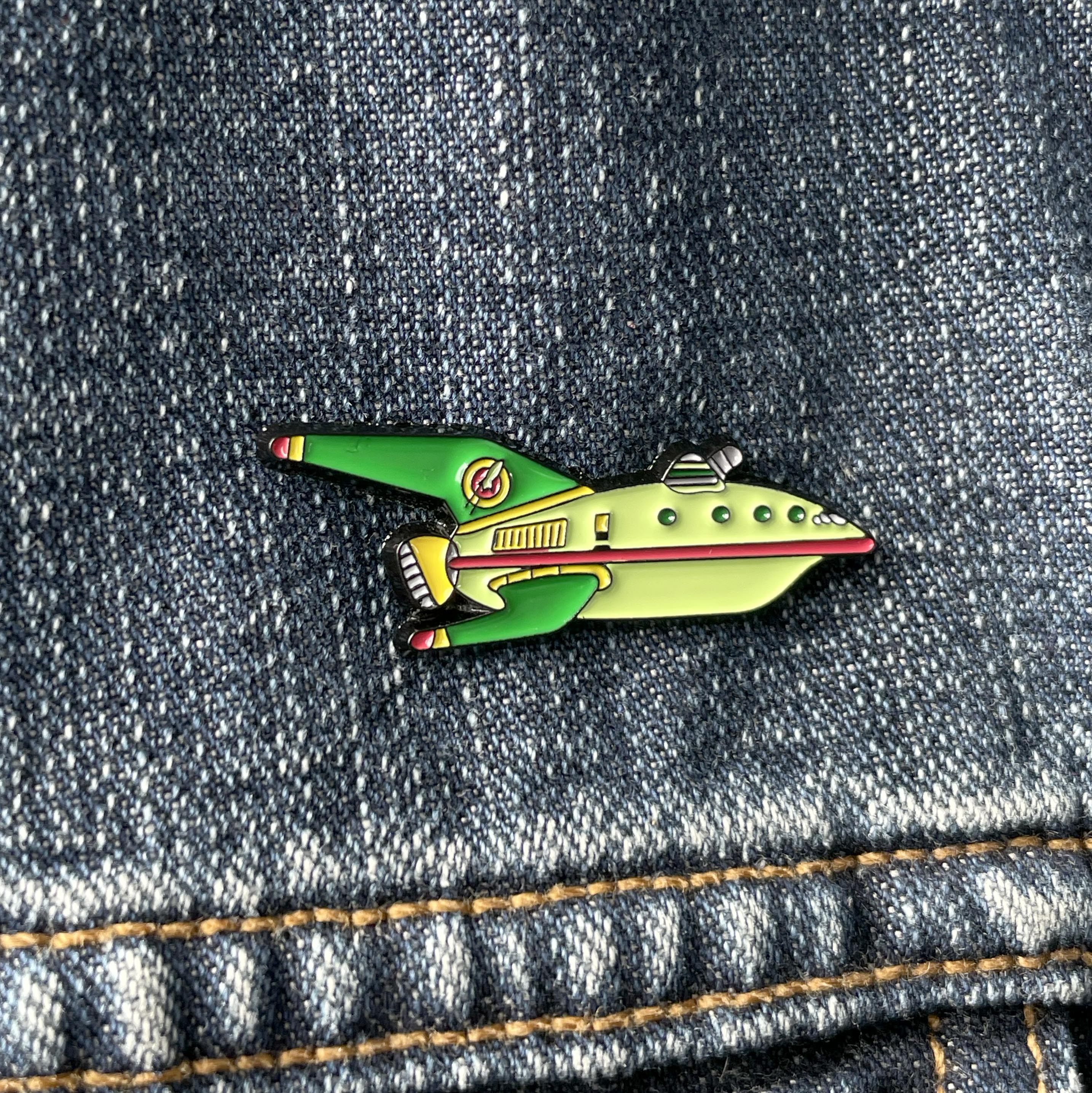 Metalinis pin ženklelis "Planet express"