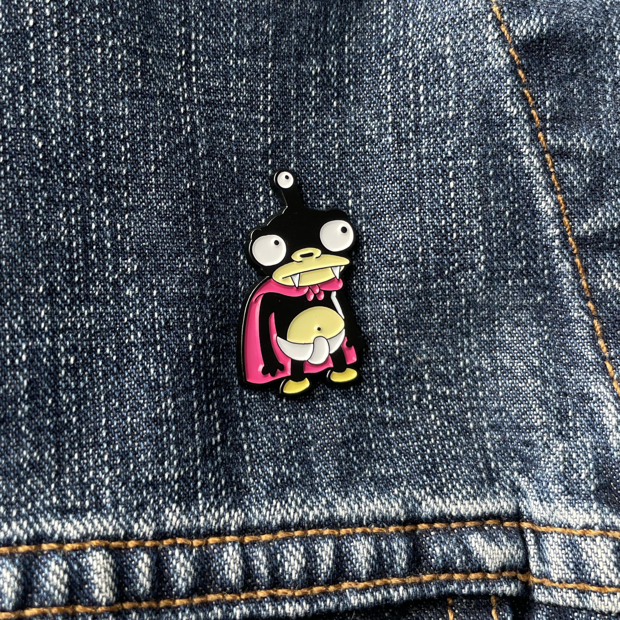 Metalinis pin ženklelis "Nibbler"