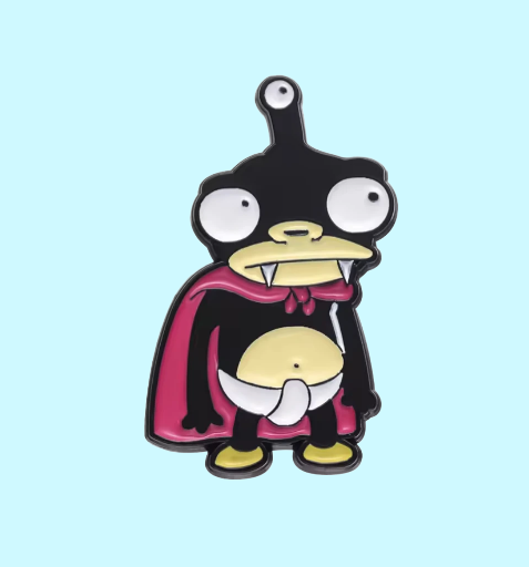 Metalinis pin ženklelis "Nibbler"