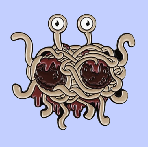 Skraidantis spageti monstras