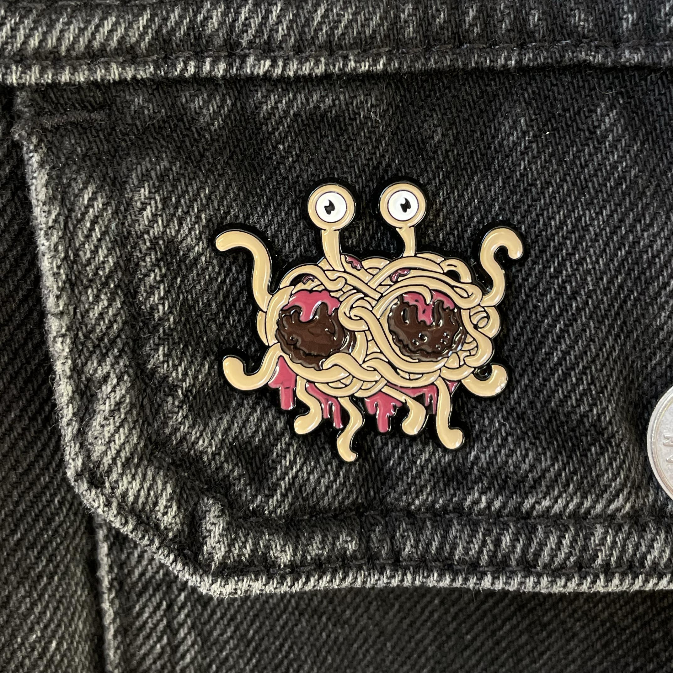 Skraidantis spageti monstras