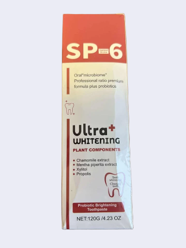 SP6 balinanti dantų pasta