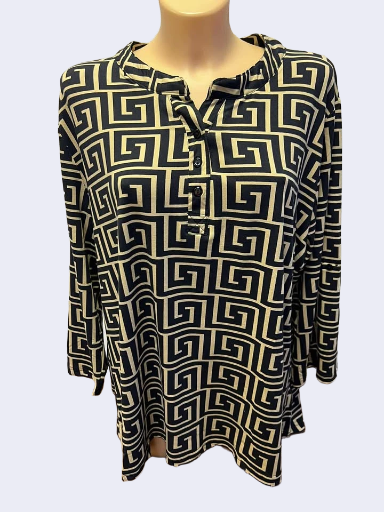 Palaidinė su  raštu