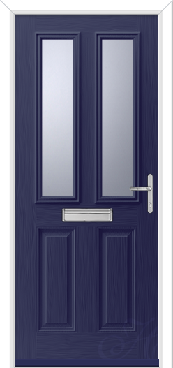 2 Panel 2 Square Composite Door