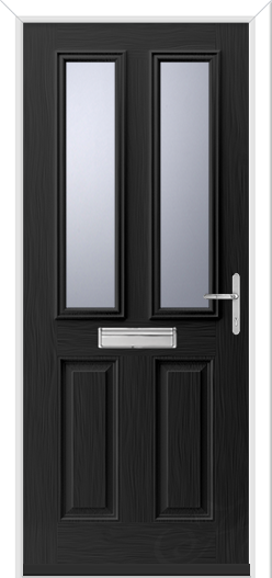 2 Panel 2 Square Composite Door