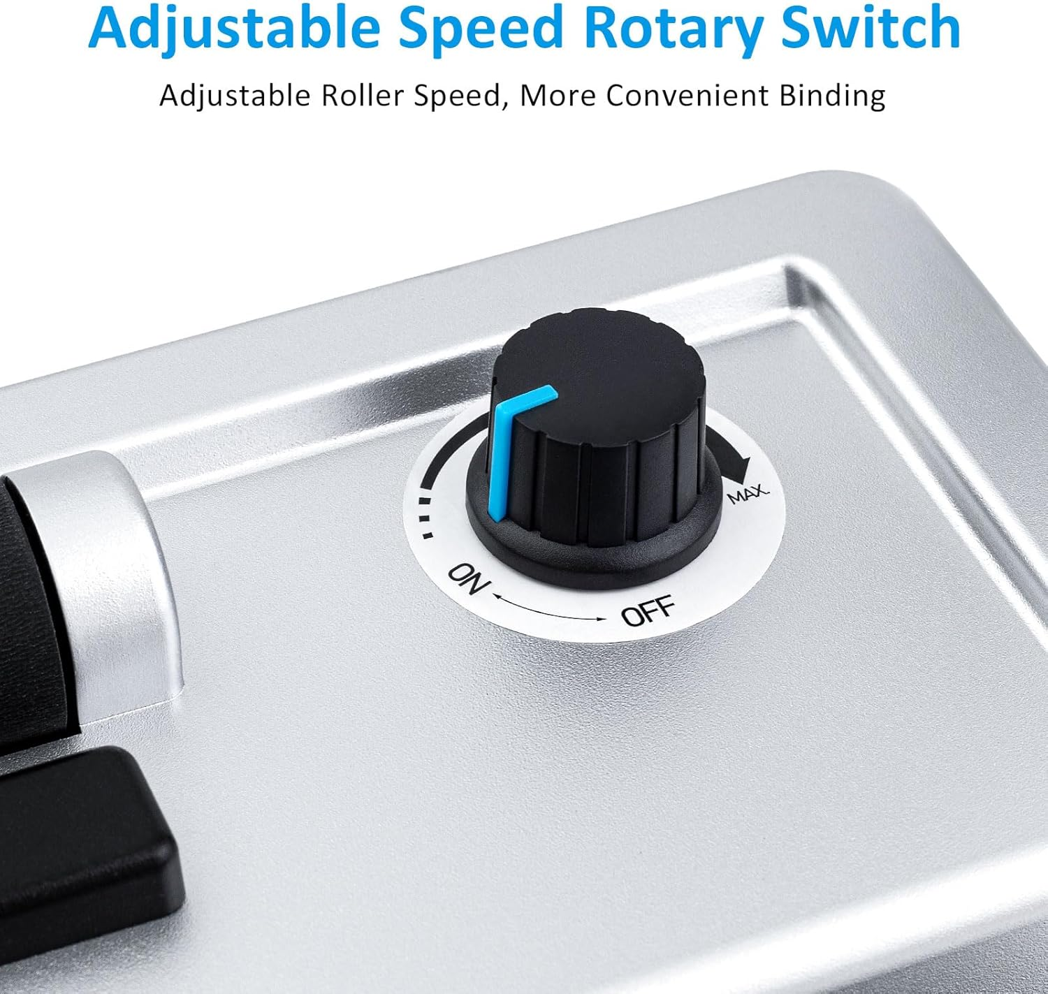 TIANSE BINDING MACHINE, SPIRAL COIL BINDER MACHINE, MANUAL BOOK MAKER PUNCH BINDER WITH ELECTRIC COIL INSERTER, SUIT FOR LETTER SIZE / A4 / A5 WITH 100PCS 5/16'' PLASTIC COIL BINDING SPINES & PLIER