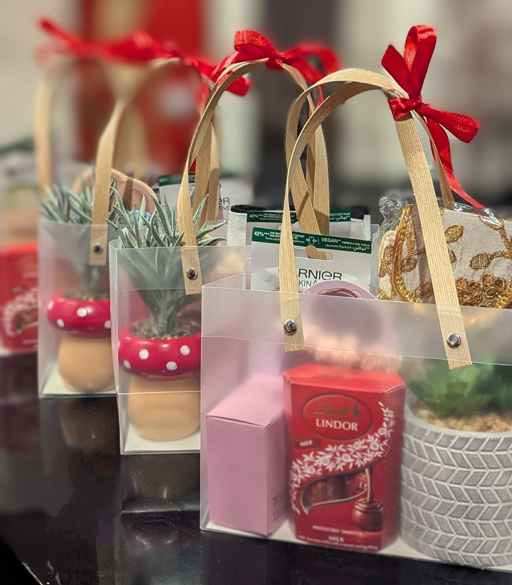 Return gift with plant X 4