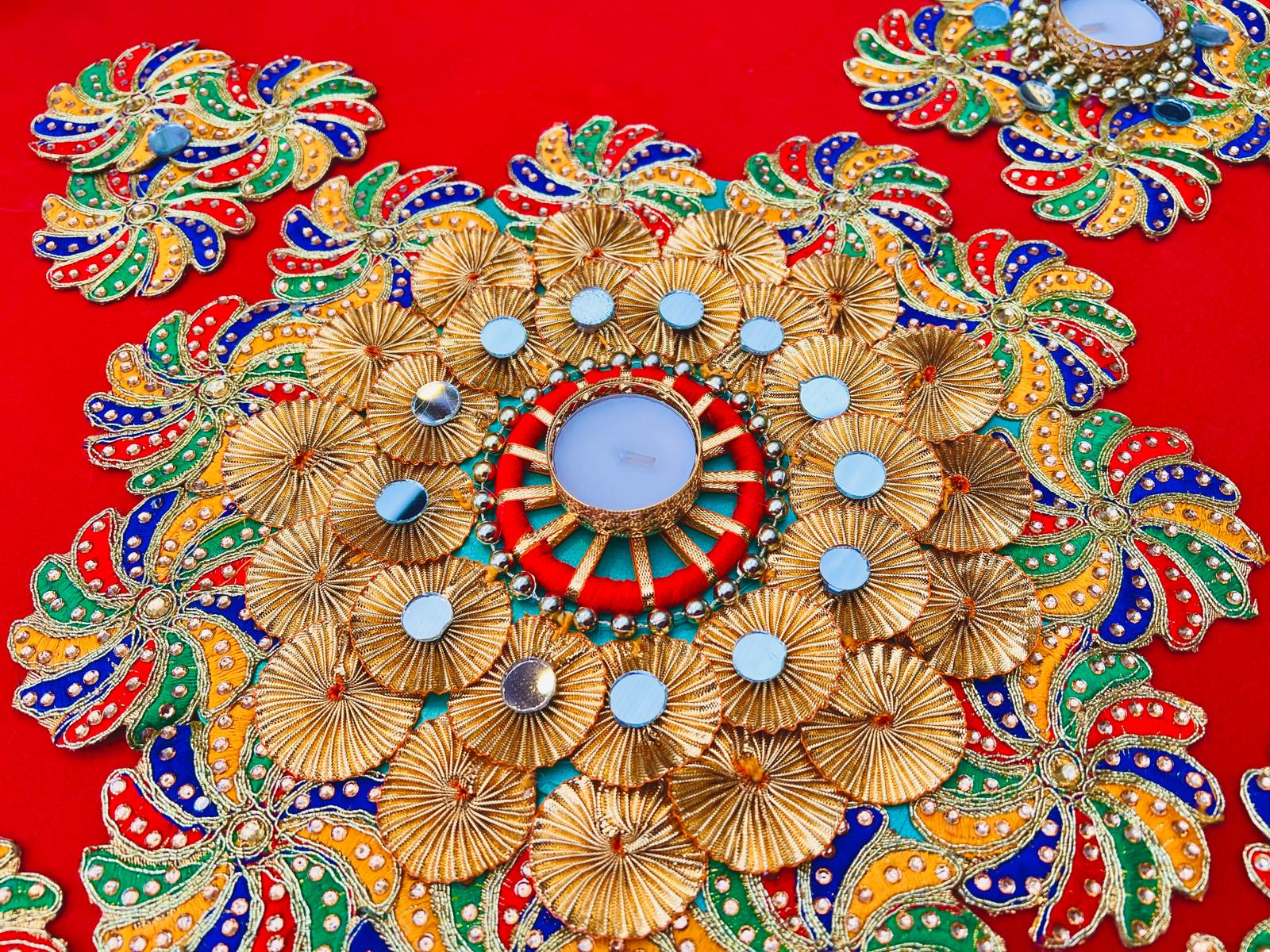Chakri Rangoli - Set of 5