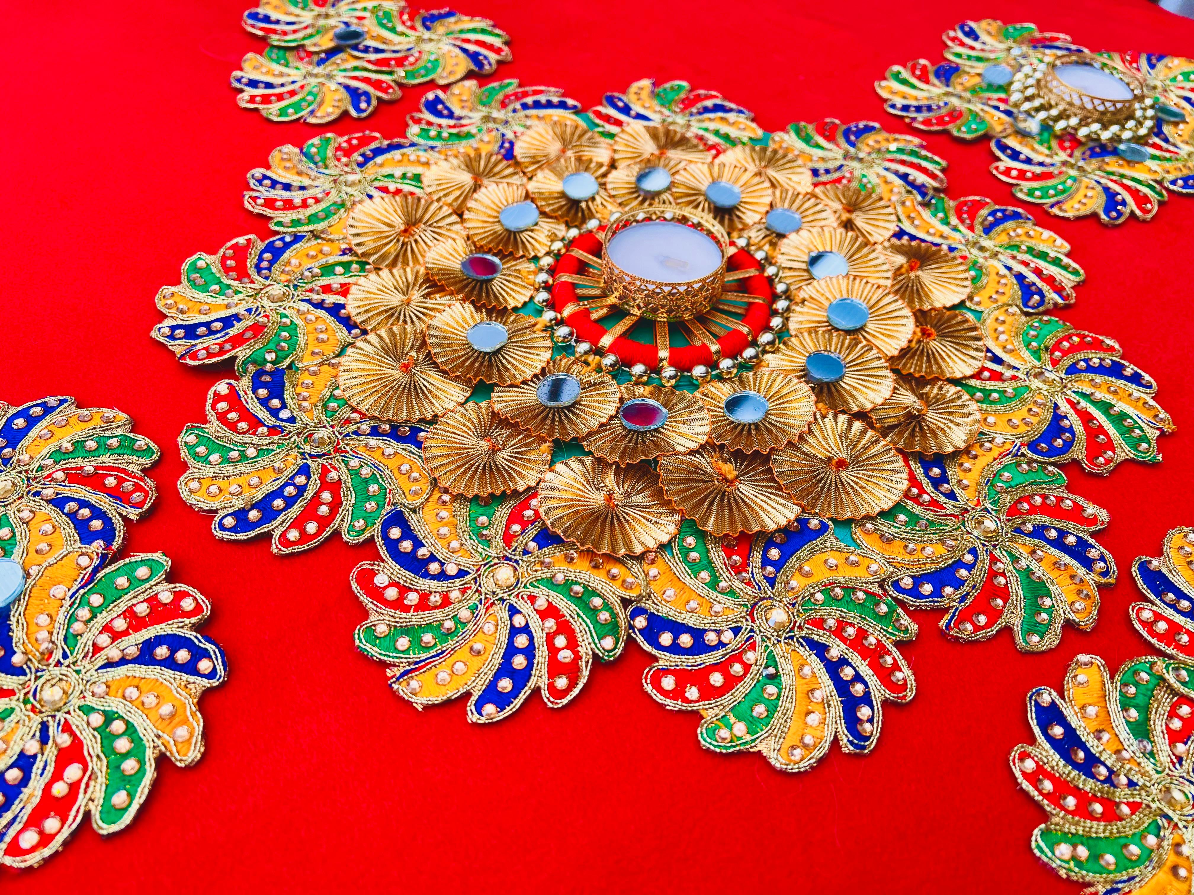 Chakri Rangoli - Set of 5