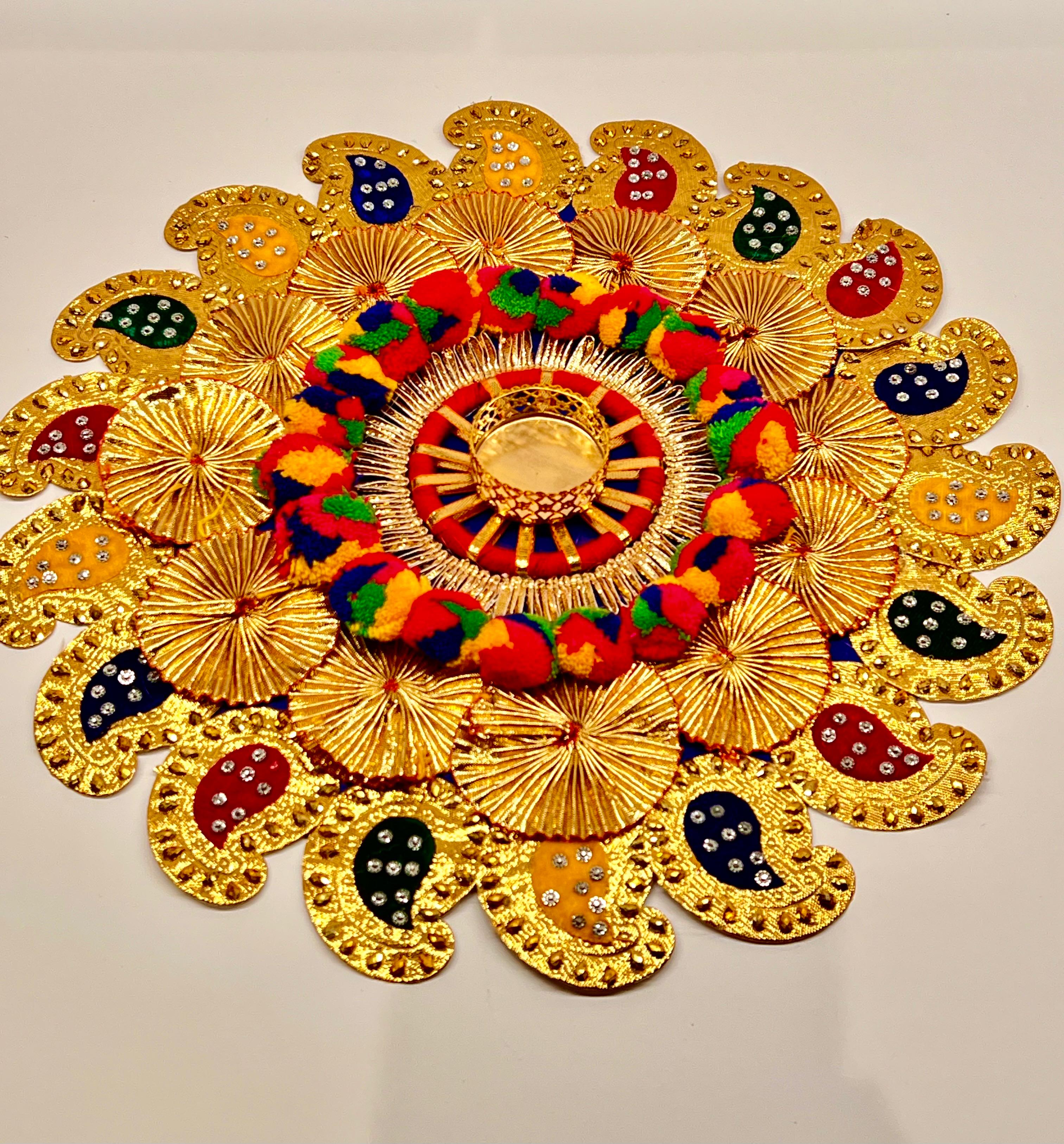 Paisley Rangoli - Set of 5