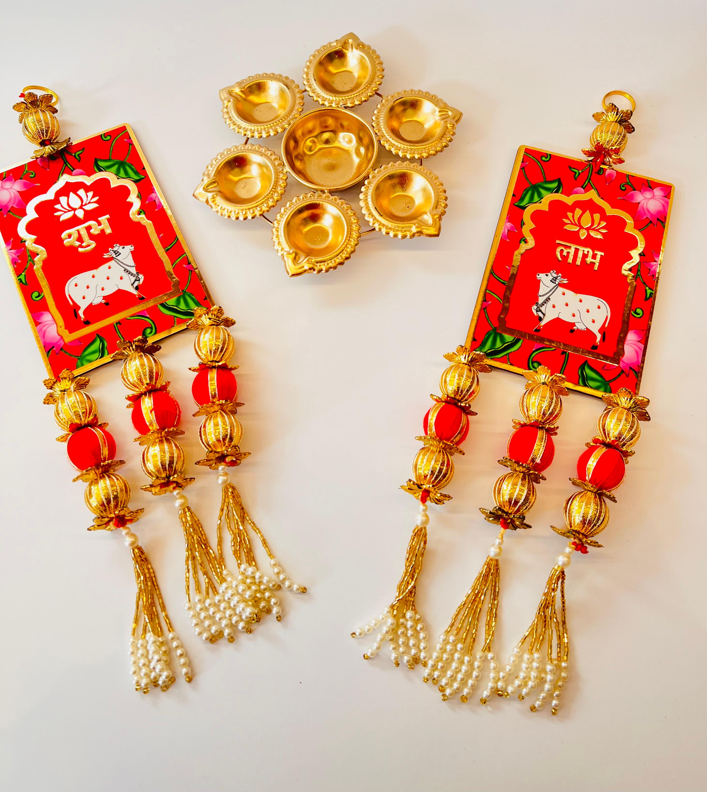 Gotta Patti Traditional Hamper Bag - Pack of 15+ items