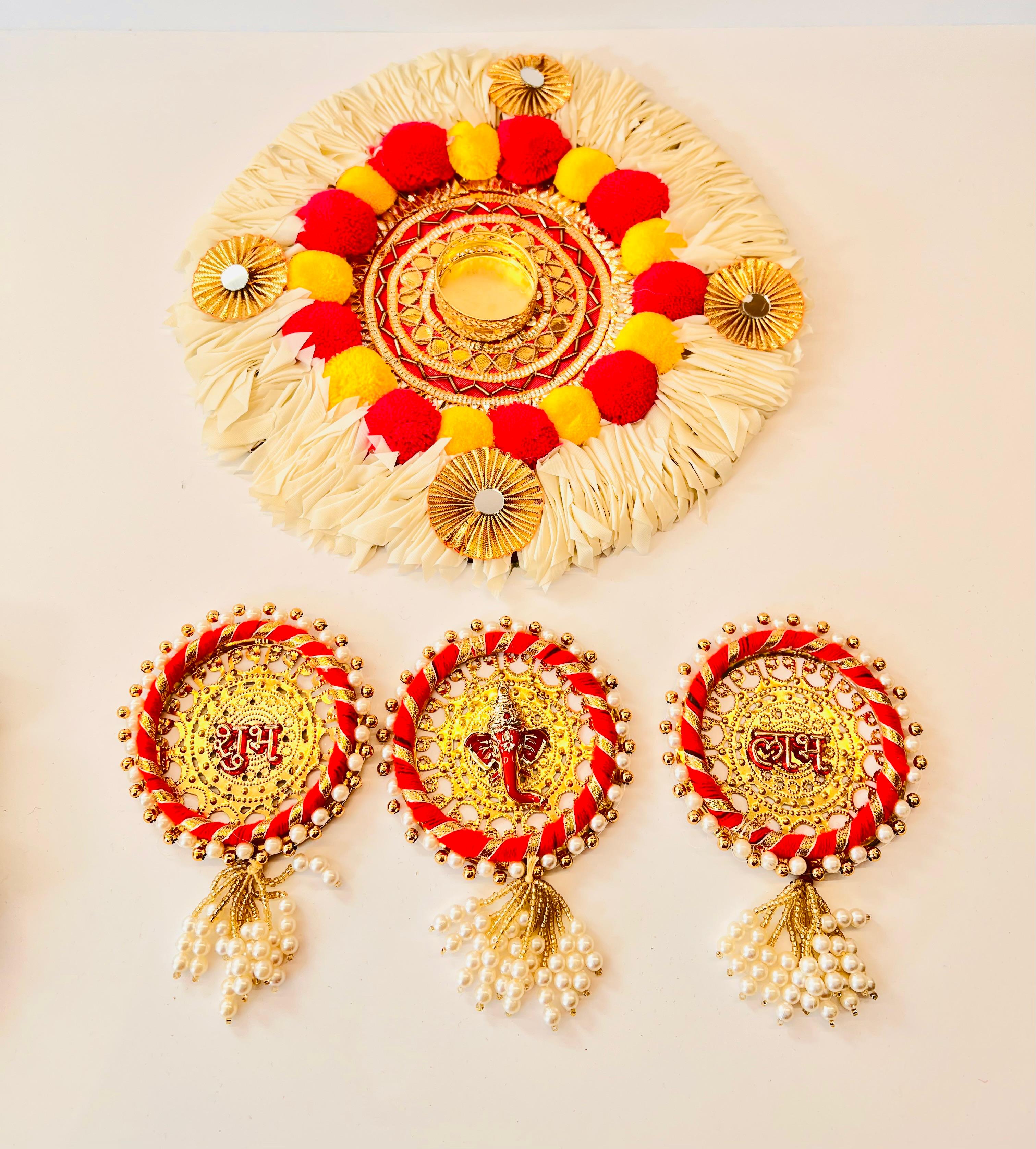 Gotta Patti Traditional Hamper Bag - Pack of 15+ items