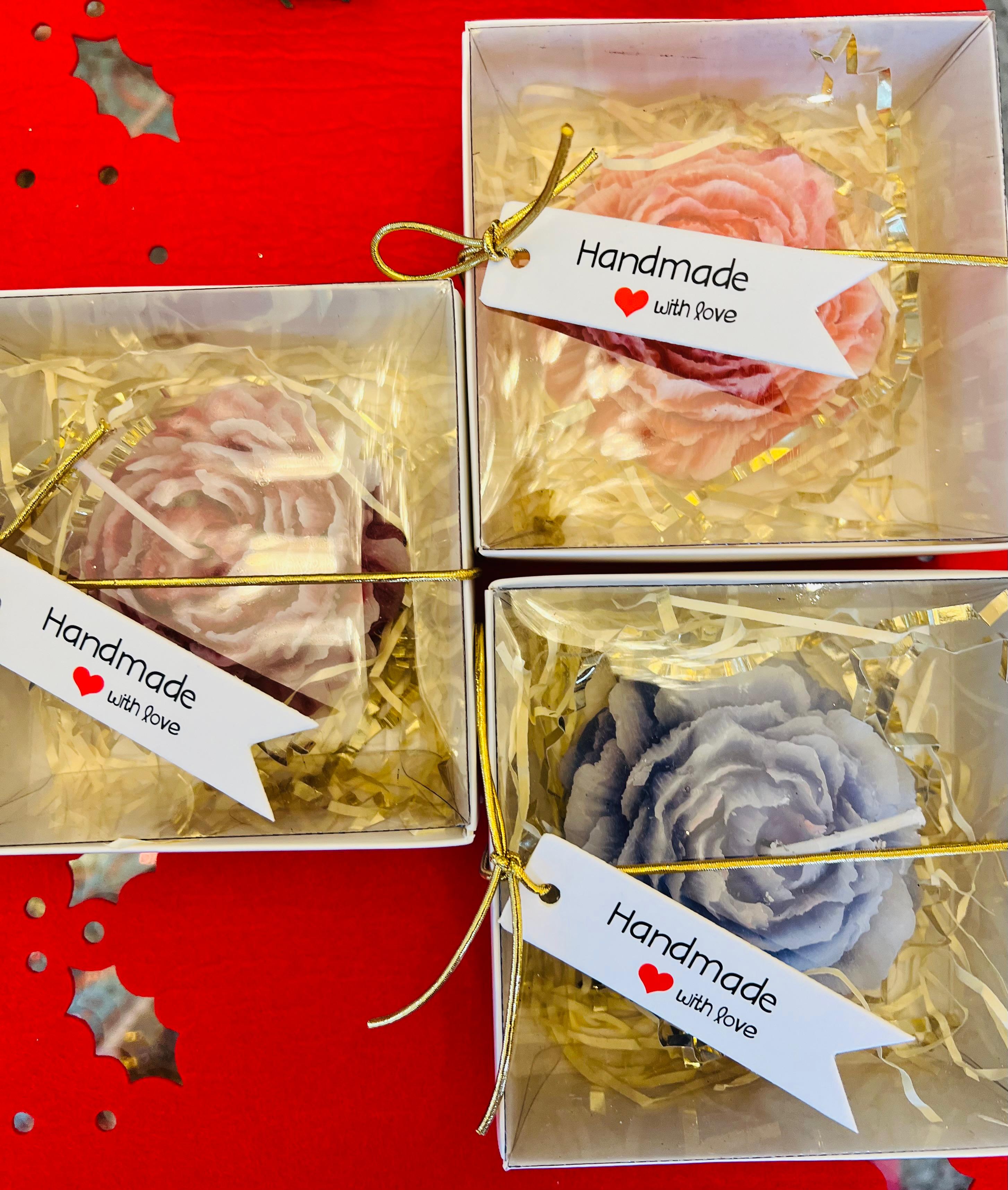 Peony Handmade Candle - Pack of 5