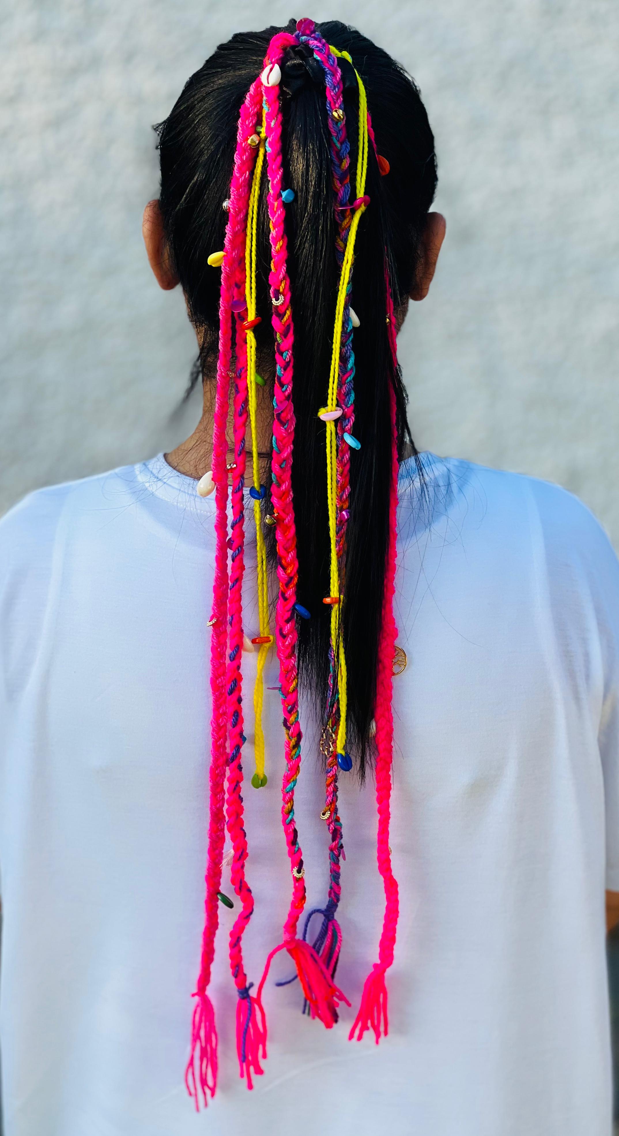 Boho Braid Hot Pink