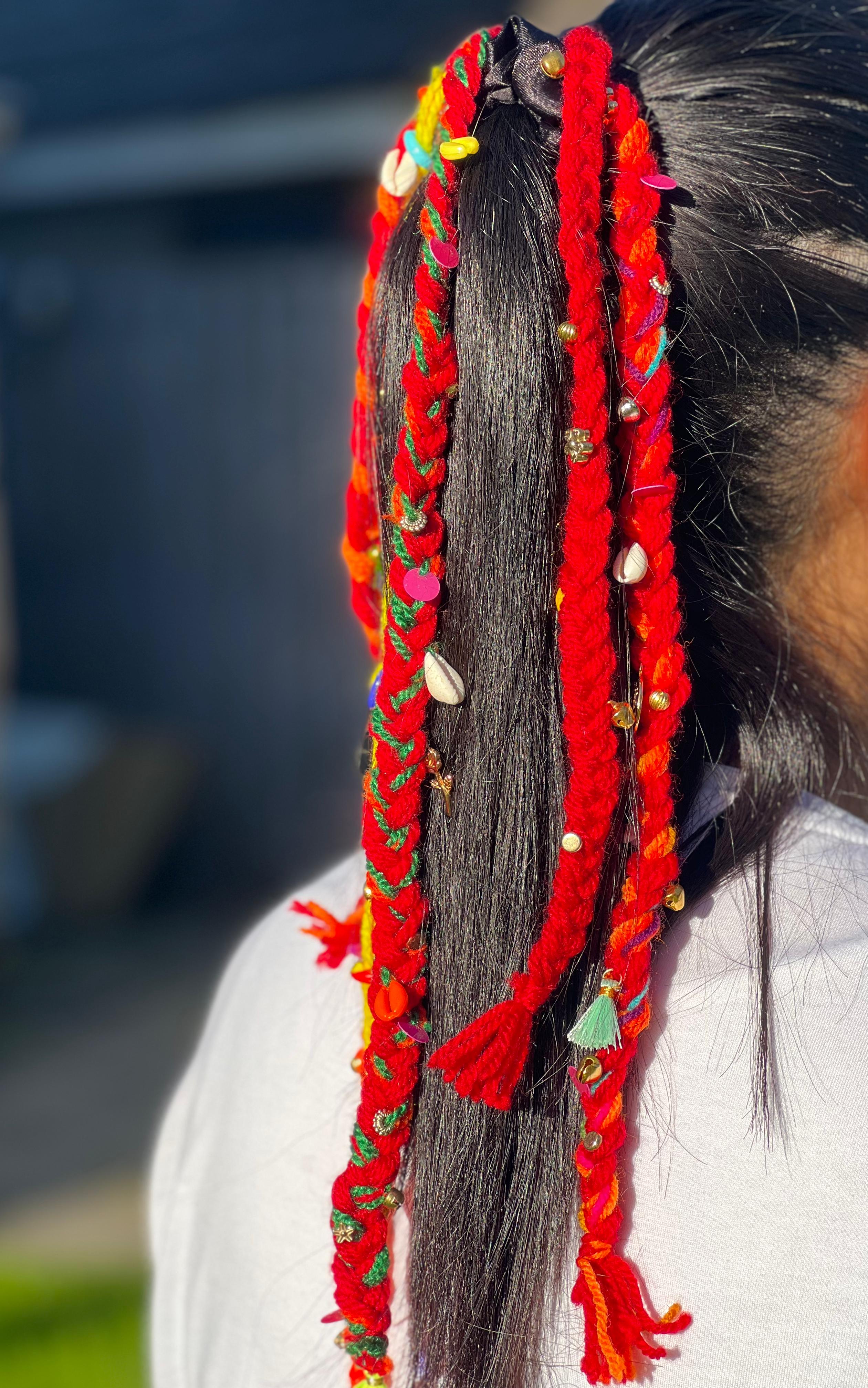 Boho Braids Red
