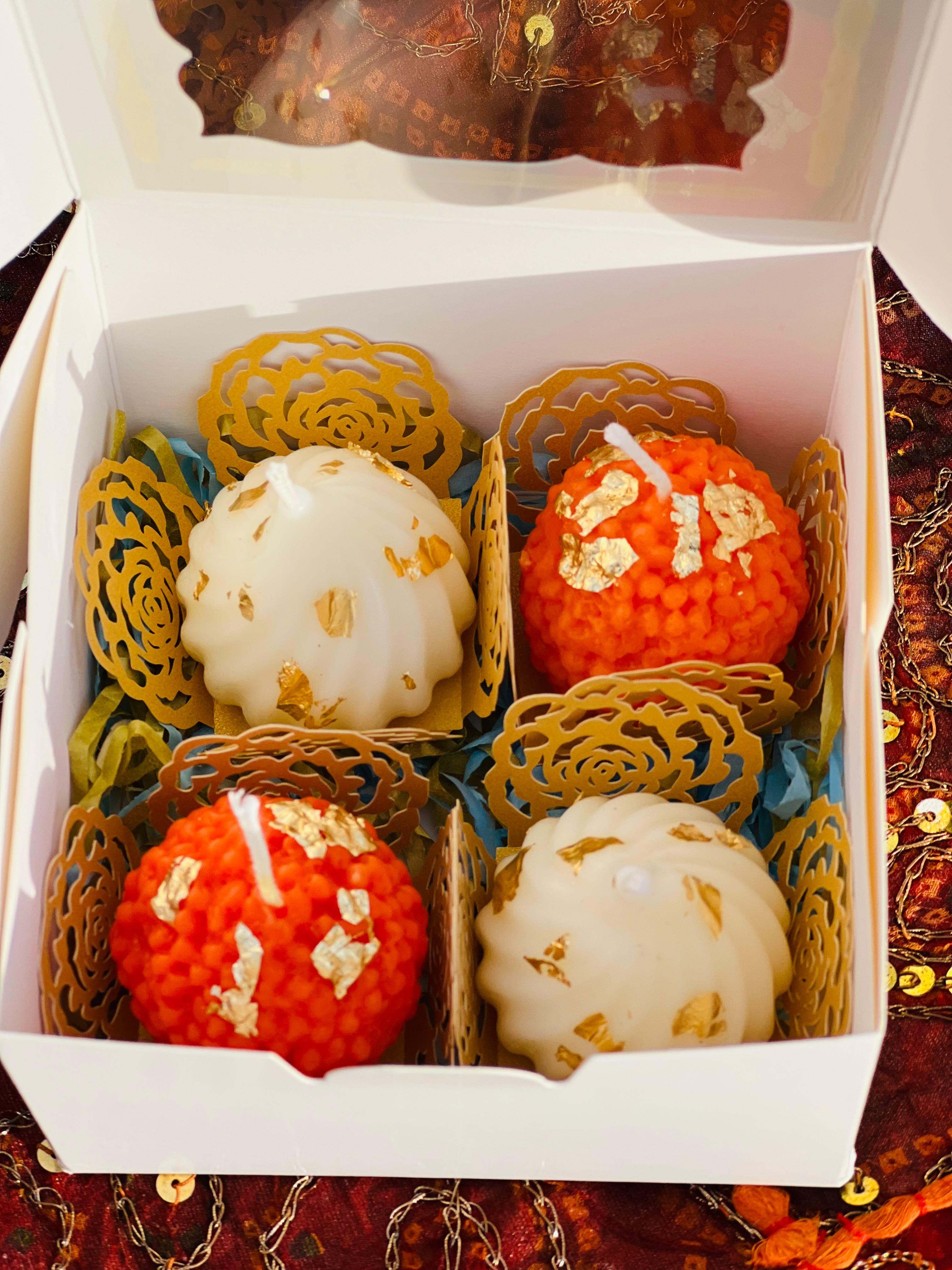 Diya of Devotion Gift Box - Pack of 4 candles