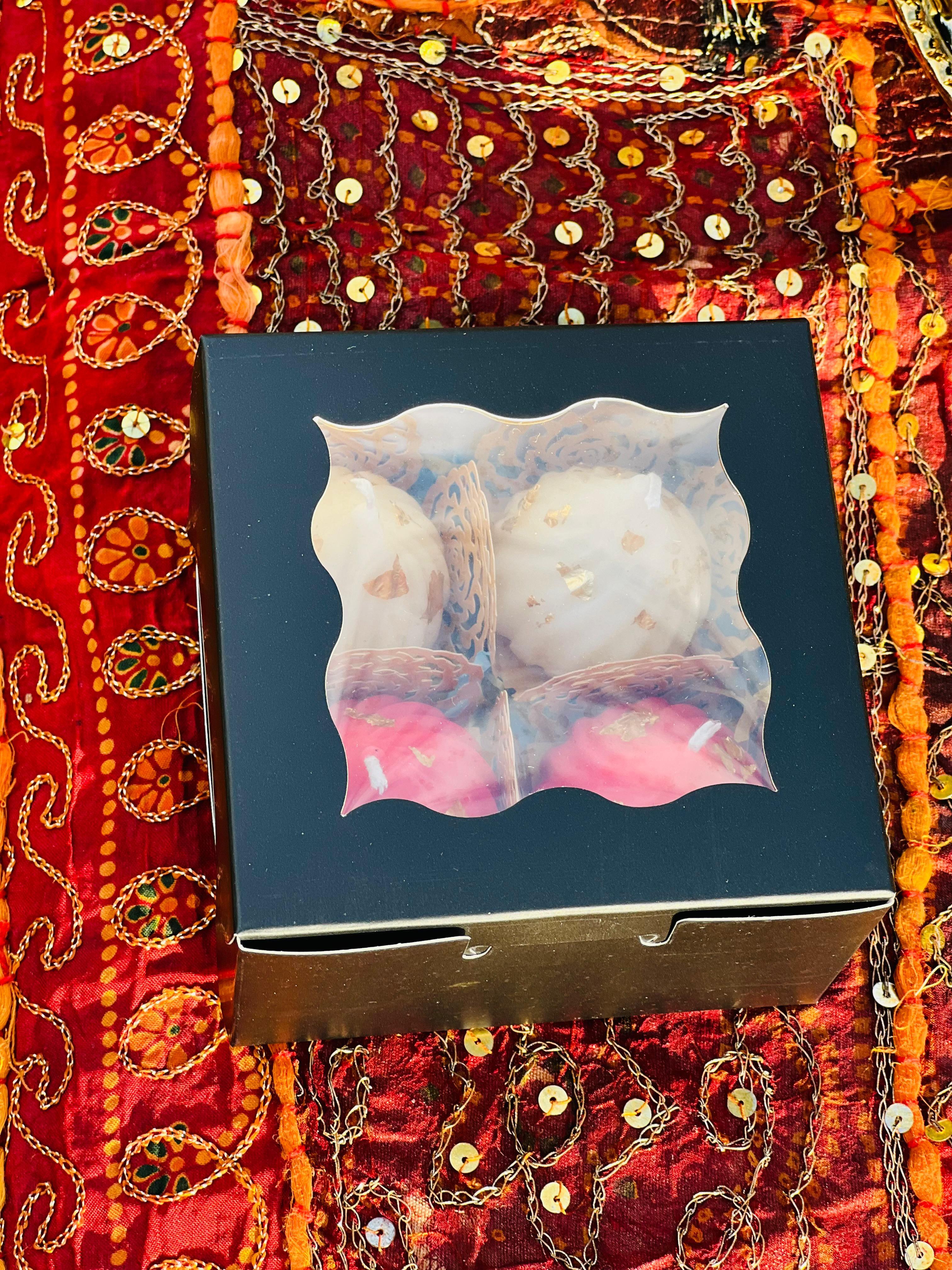 Diya of Devotion Gift Box - Pack of 4 candles
