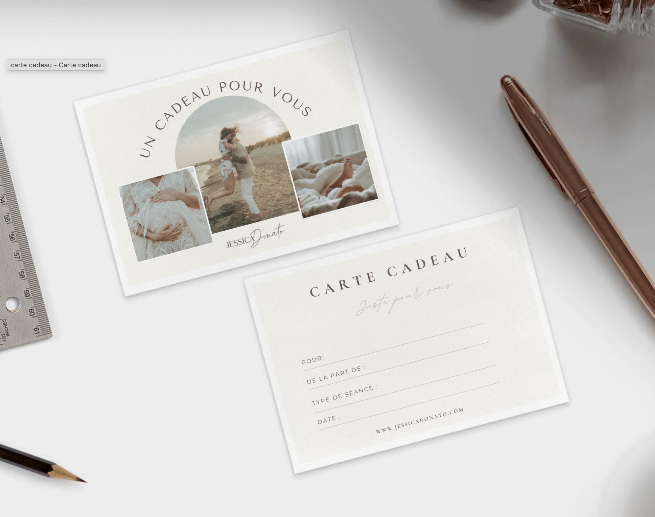 Carte-cadeau MINI SESSION