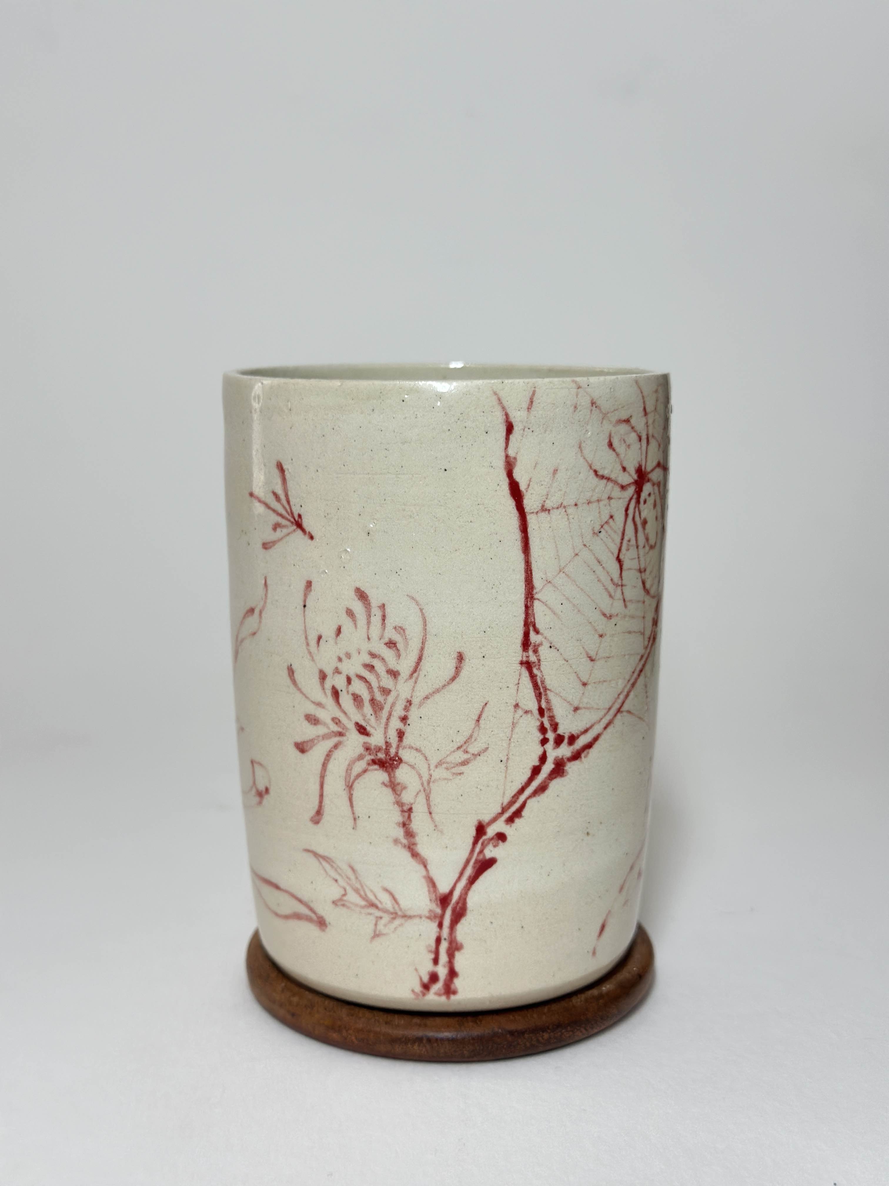 Earth Mould x Martydom Hand painted Ceramic Tea Cup