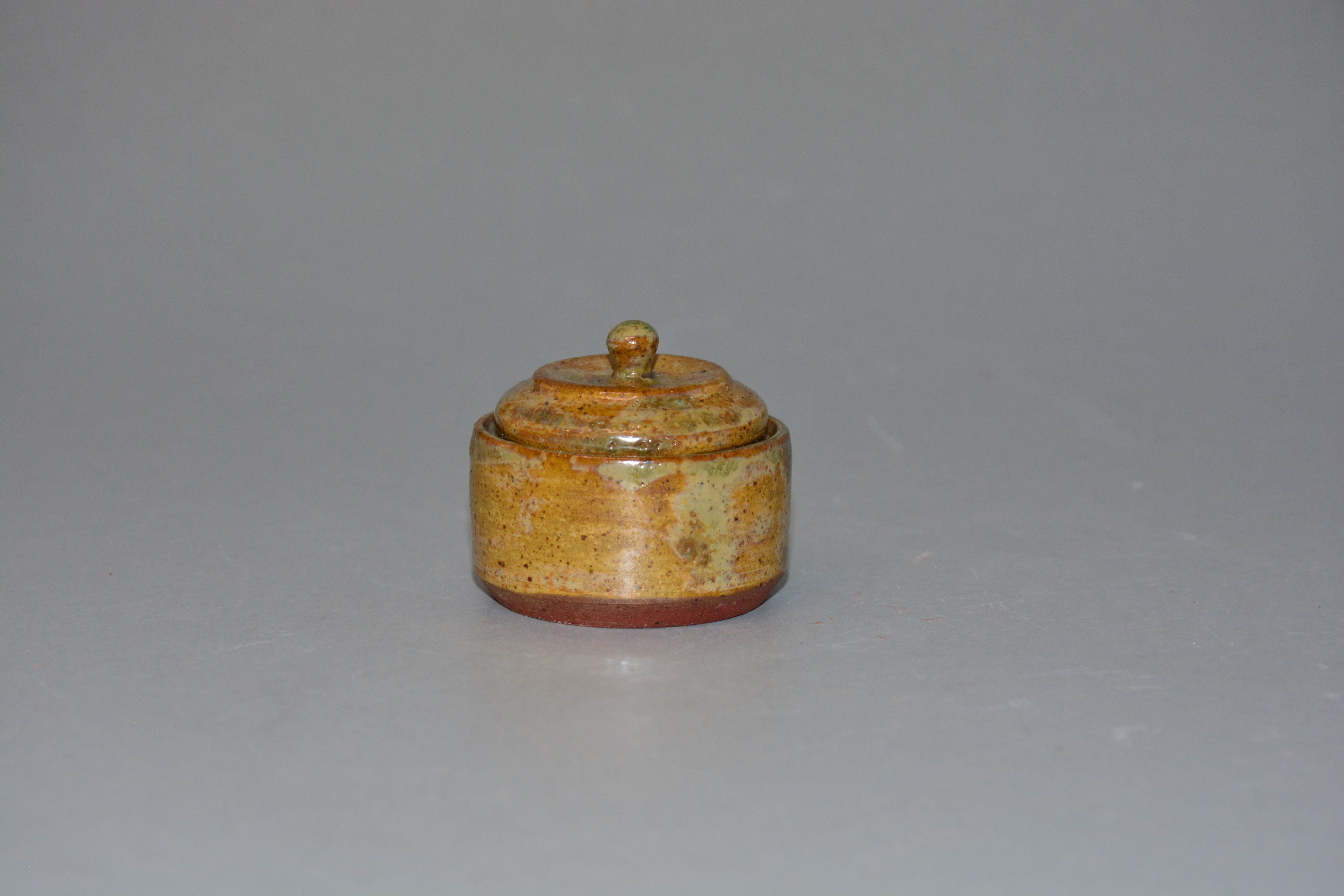 Mini Crystalline Ceramic Jar