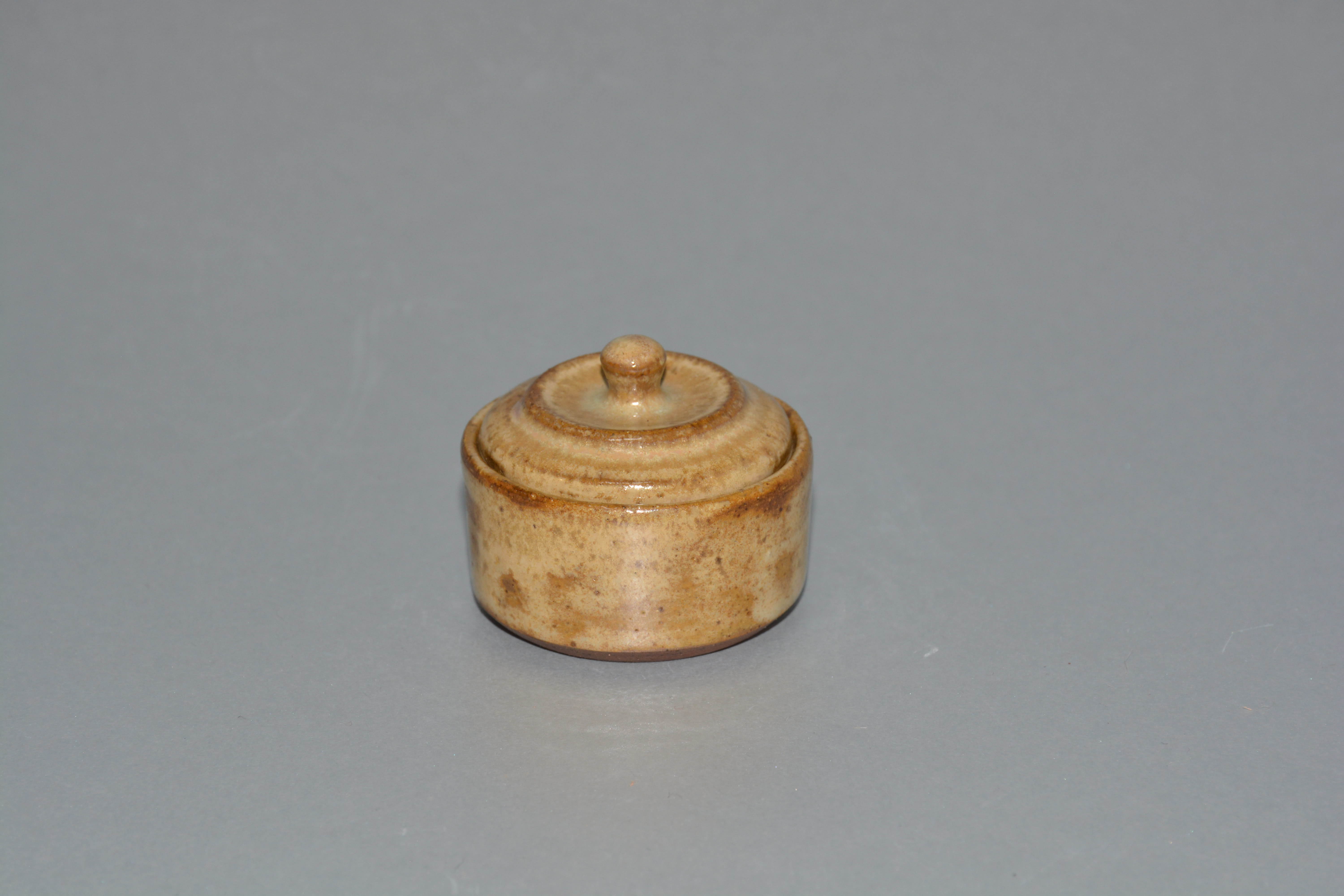 Mini Crystalline Ceramic Jar