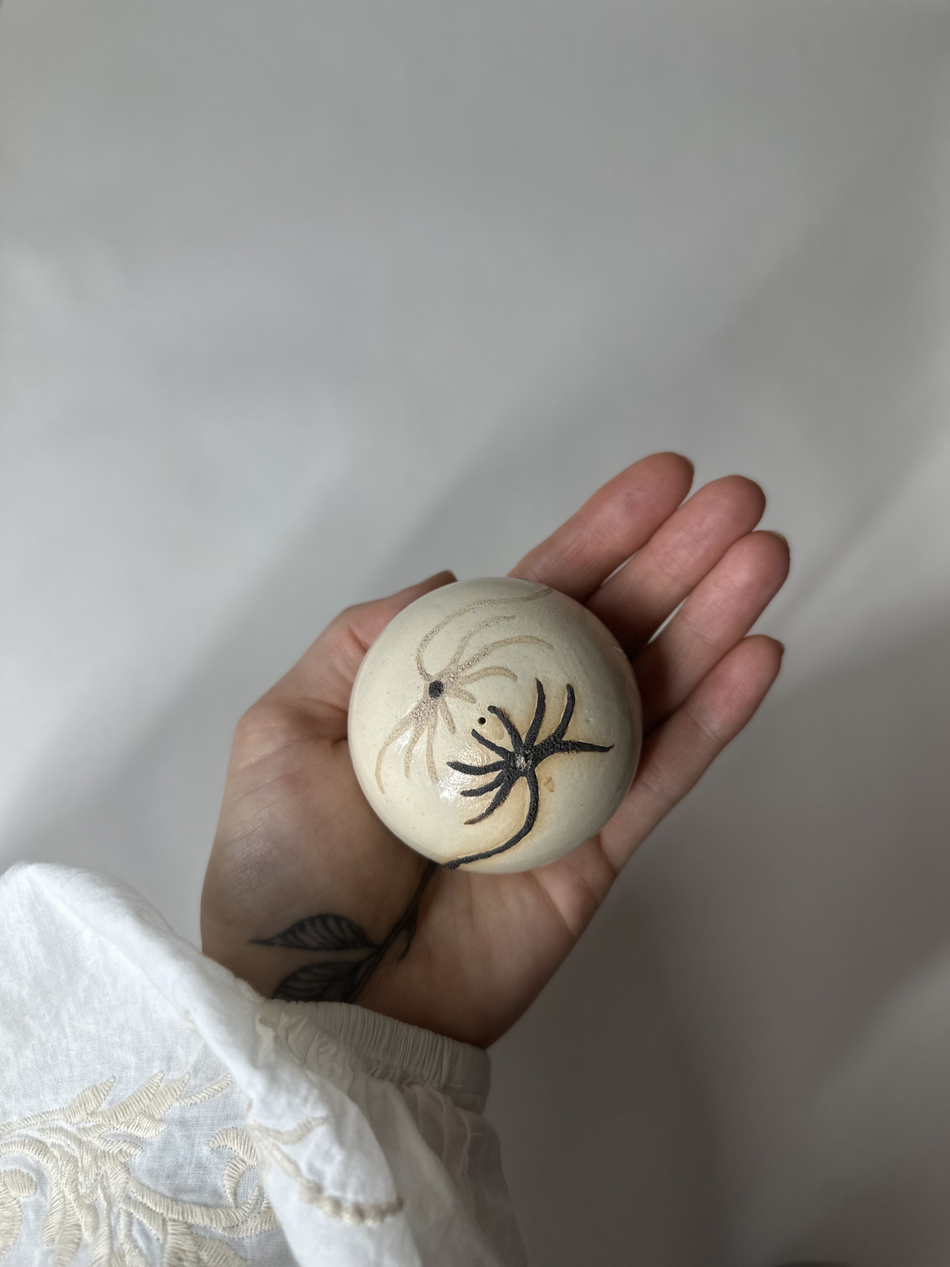 Globe incense holder