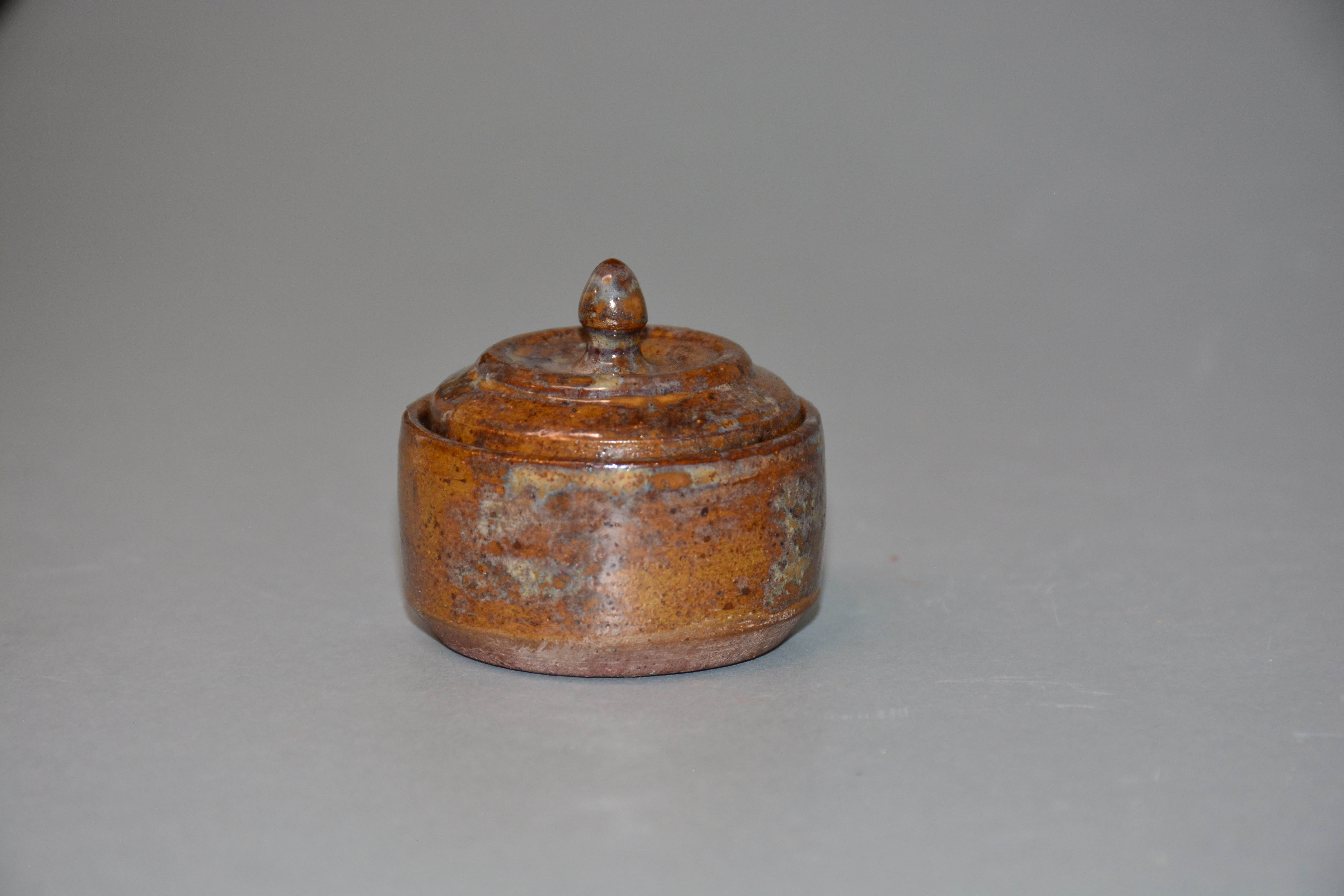 Mini Crystalline Ceramic Jar