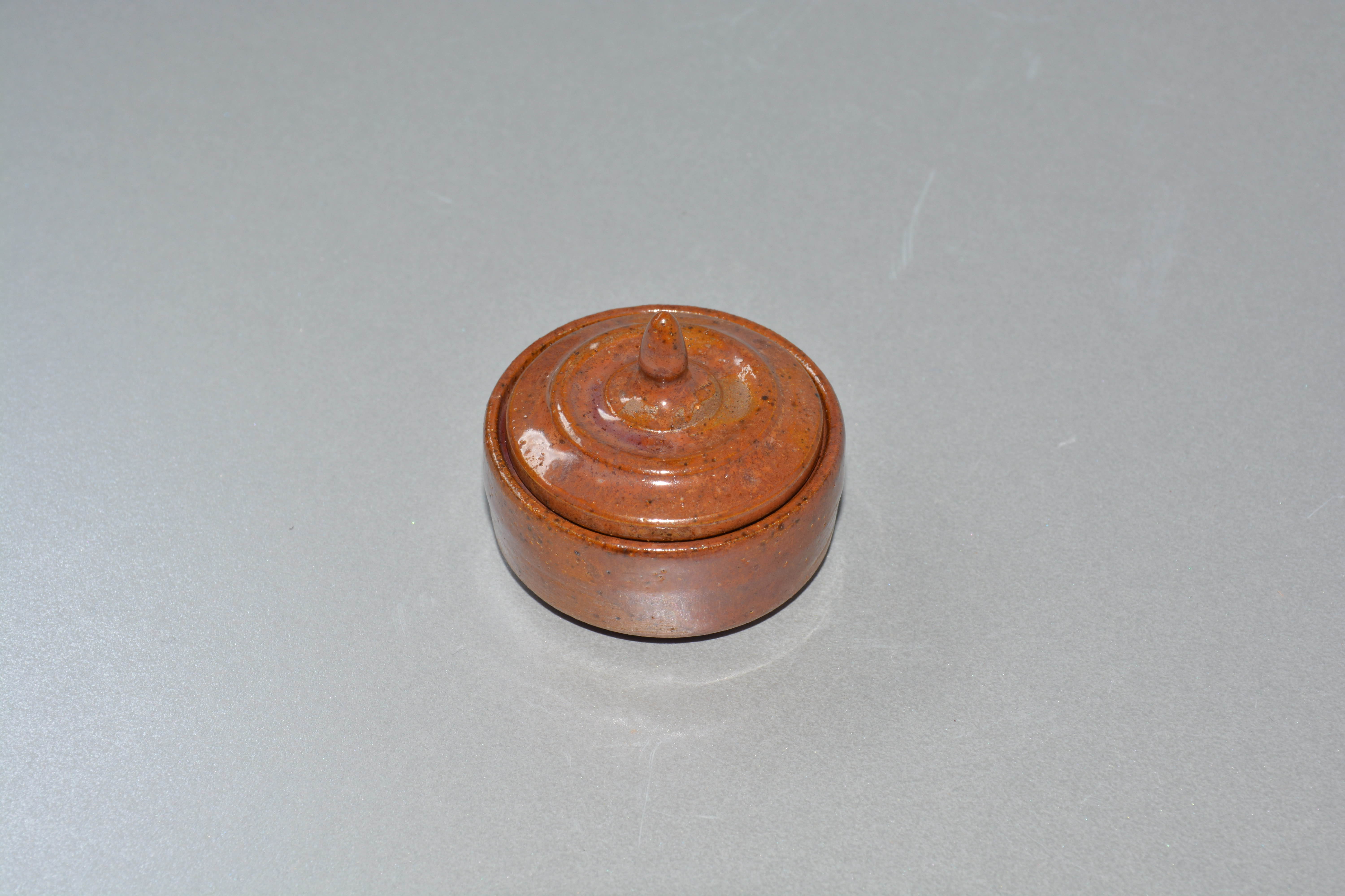 Mini Crystalline Ceramic Jar