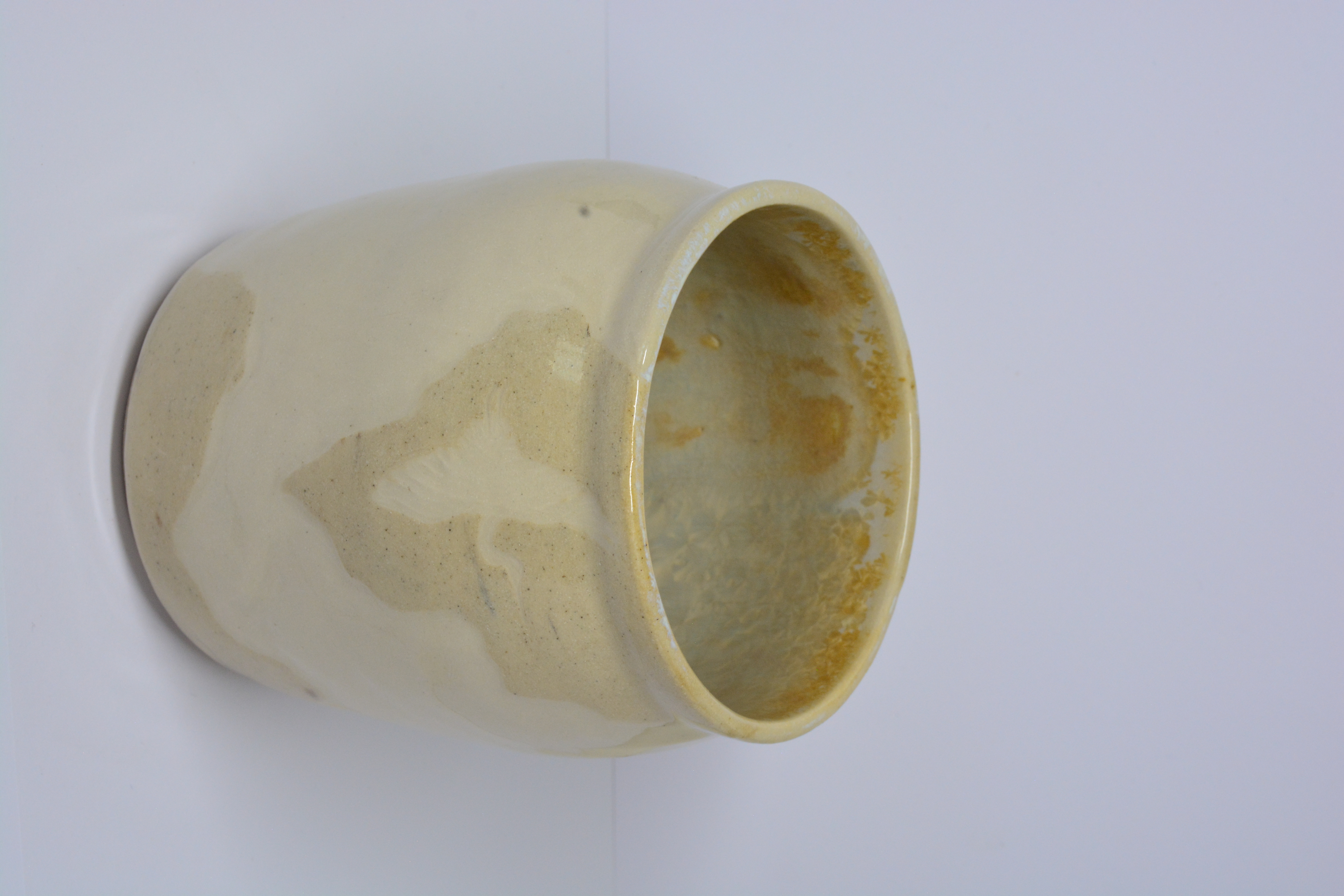 Crystalline Ceramic Vase