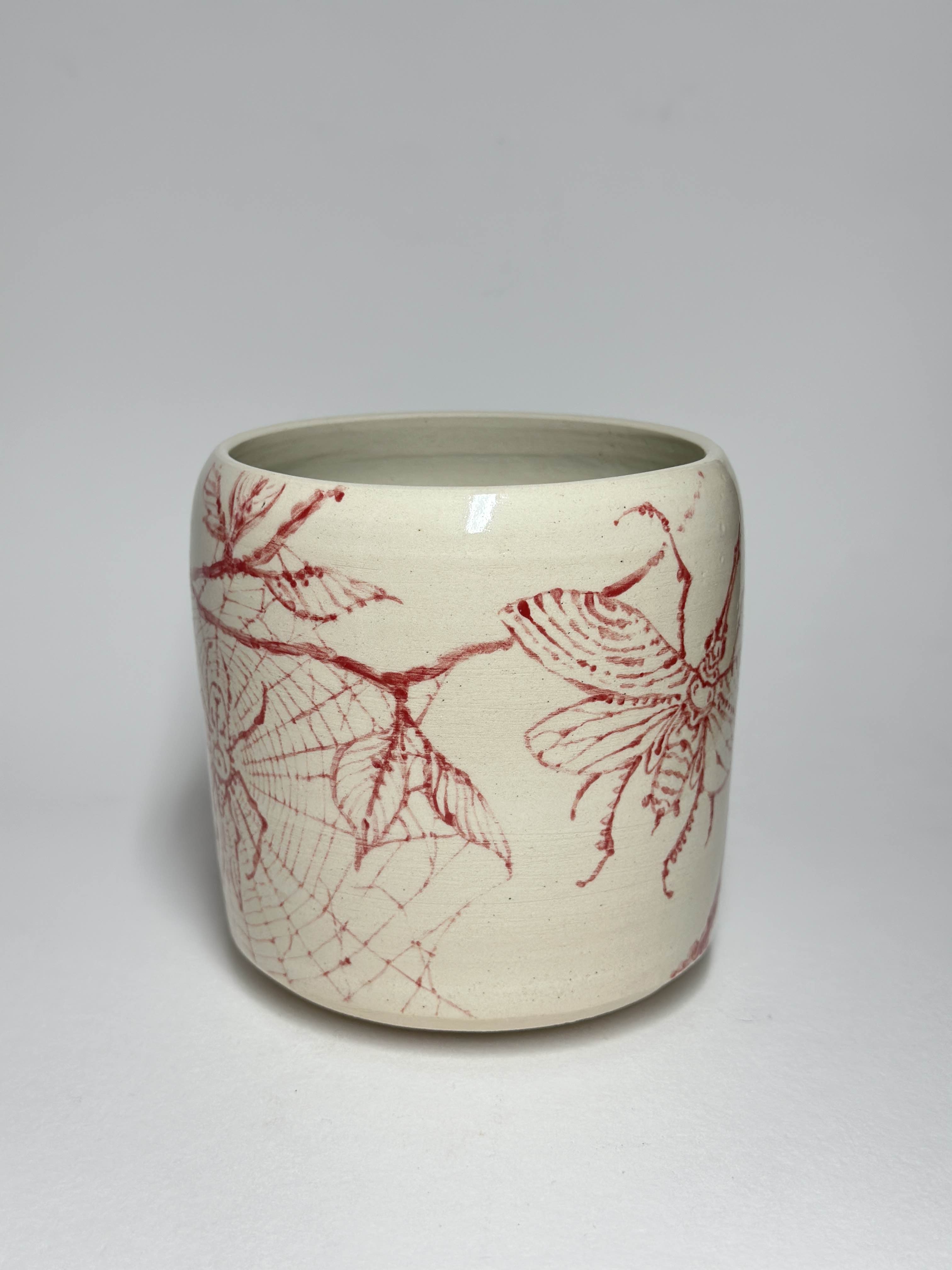 Earth Mould x Martyrdom Hand painted Ceramic Vase