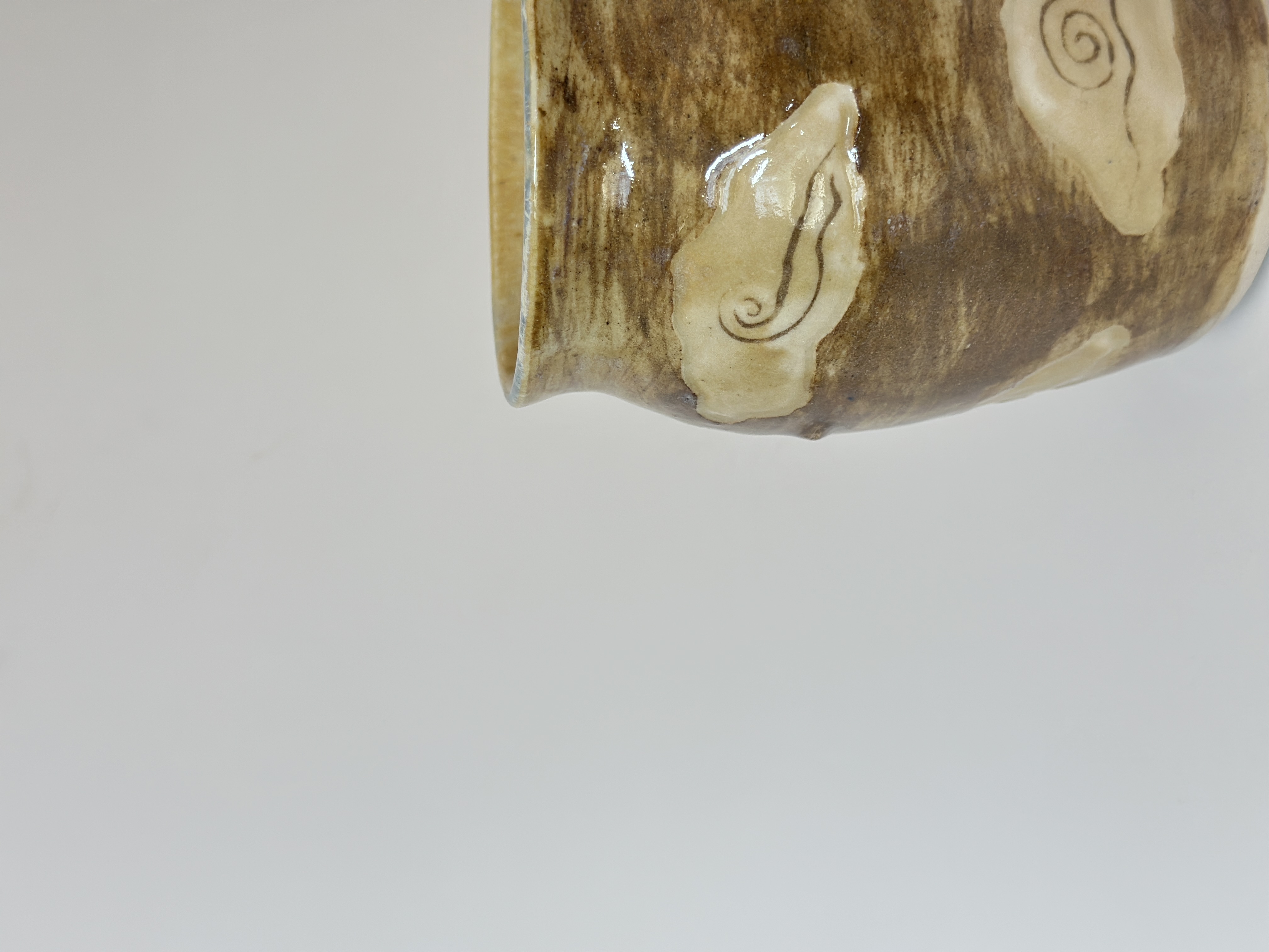 Crystalline Ceramic Vase