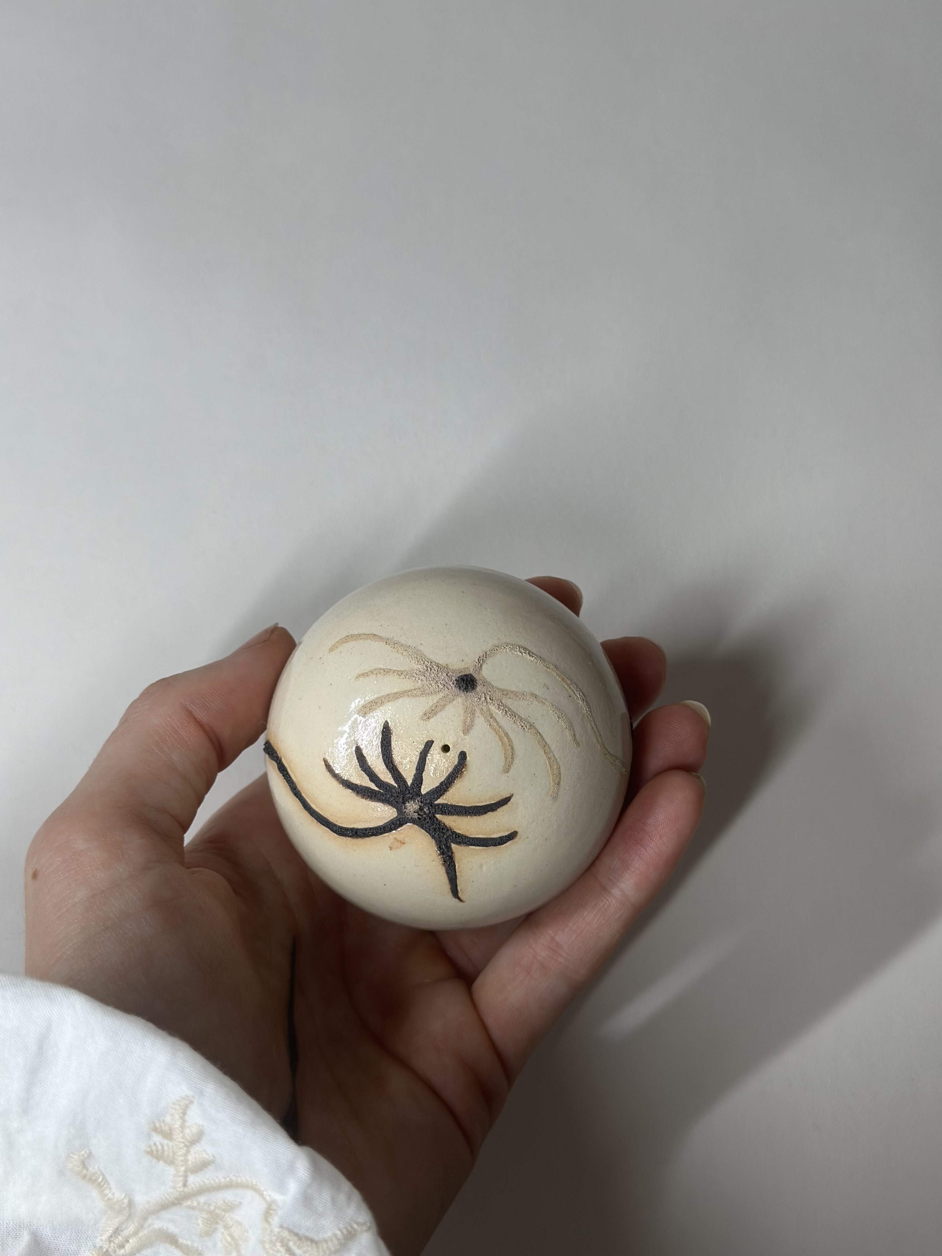 Globe incense holder