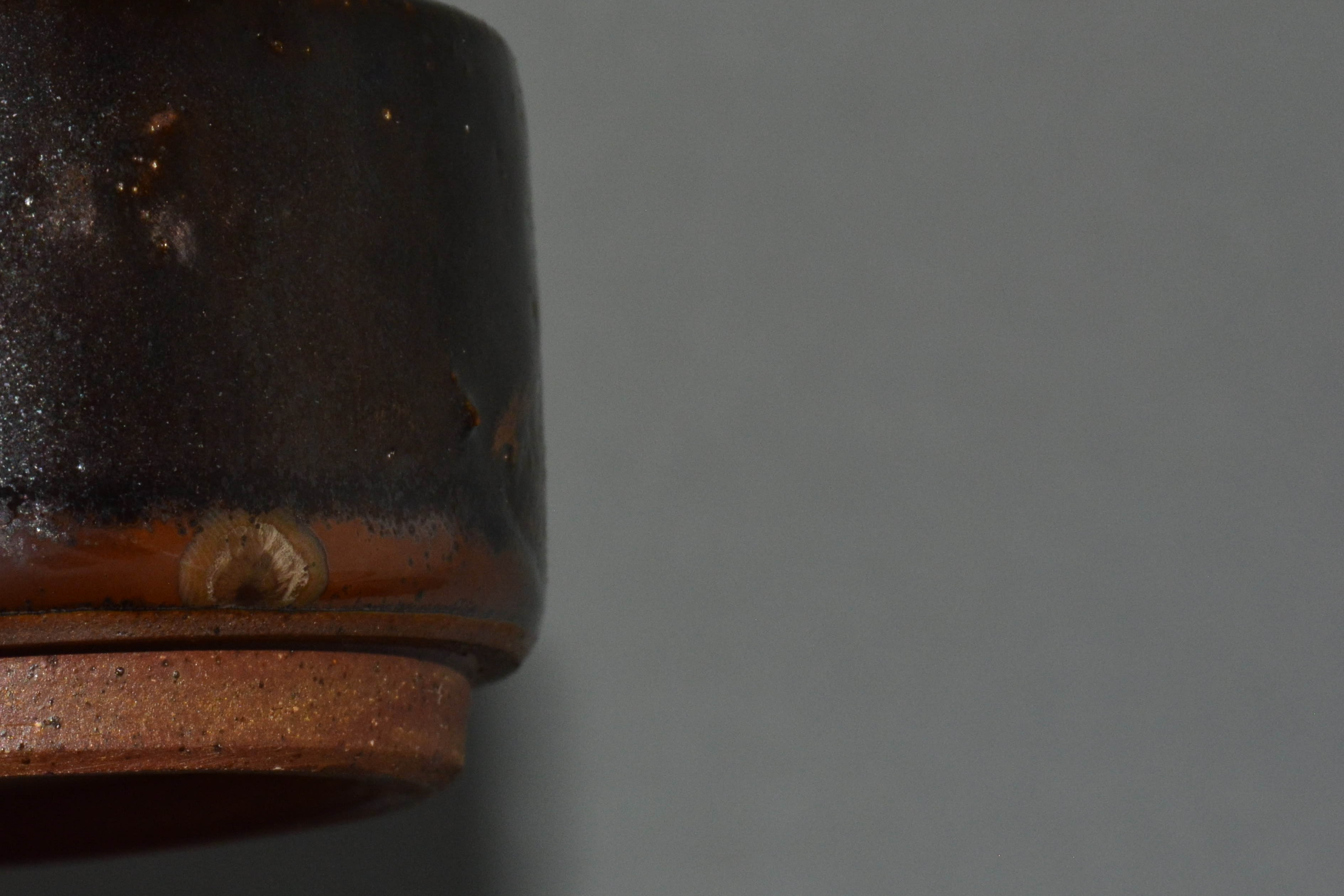 Crystalline Ceramic Jar