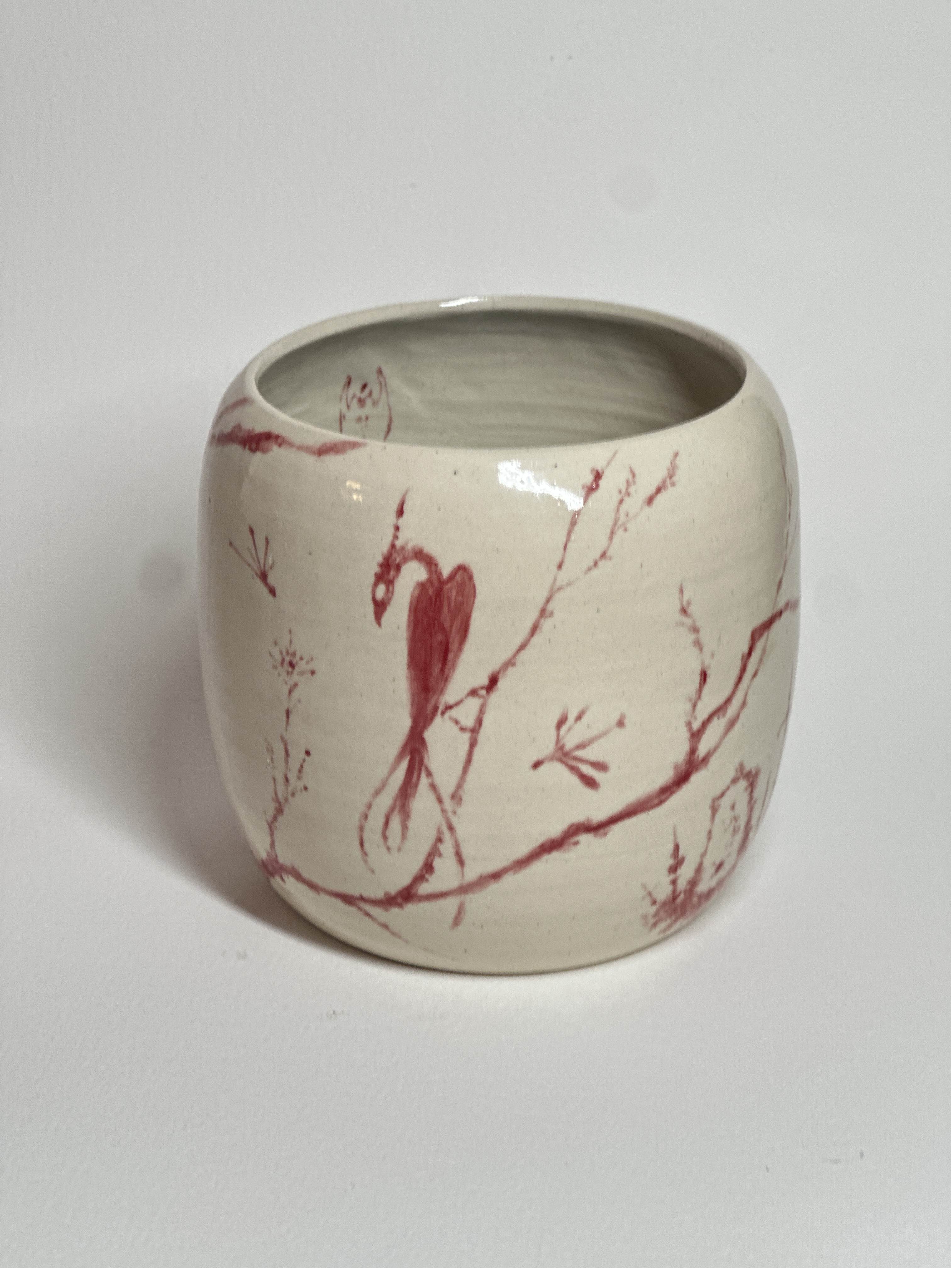 Earth Mould x Martyrdom Hand painted Ceramic Vase