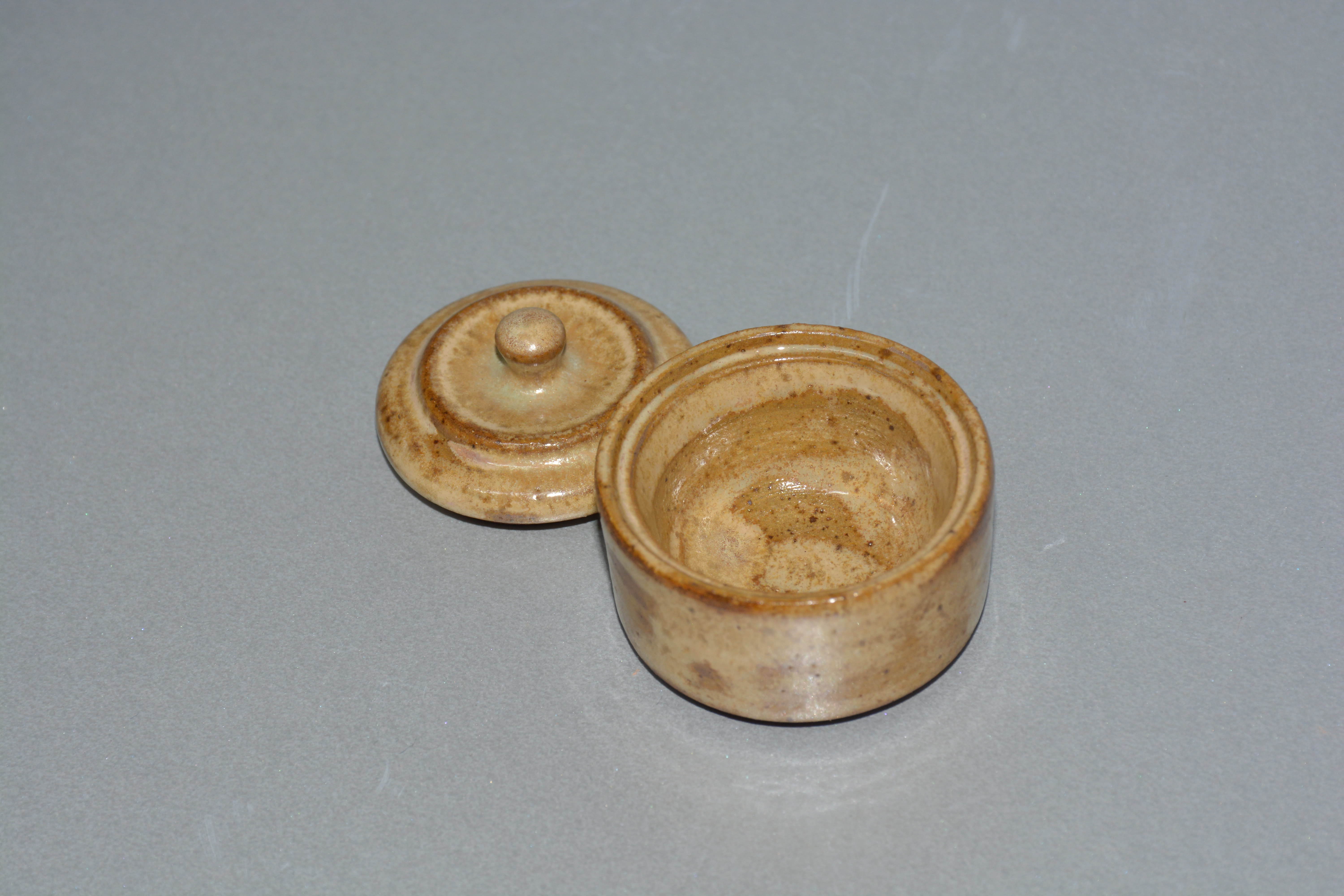 Mini Crystalline Ceramic Jar