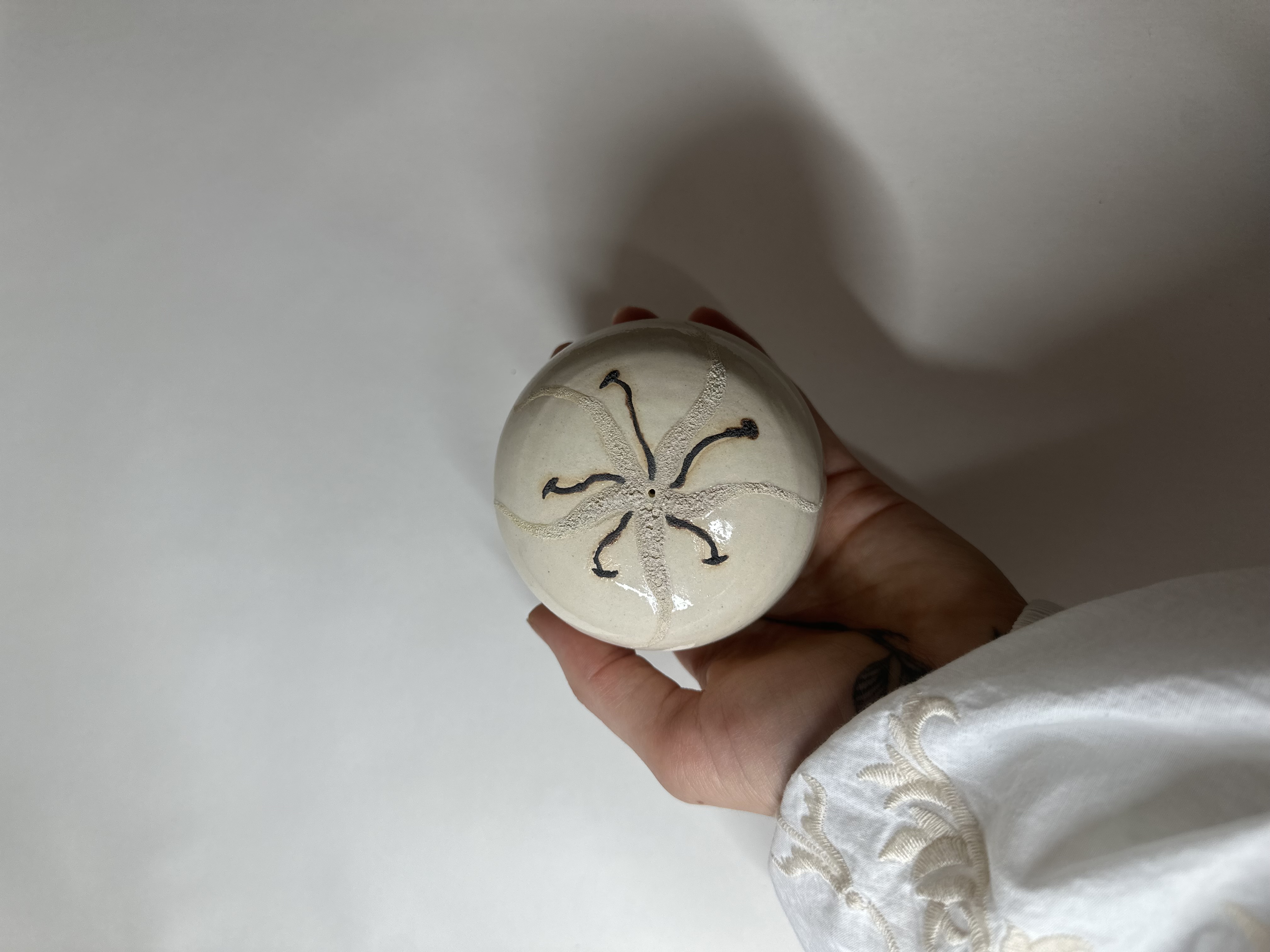 Globe incense holder