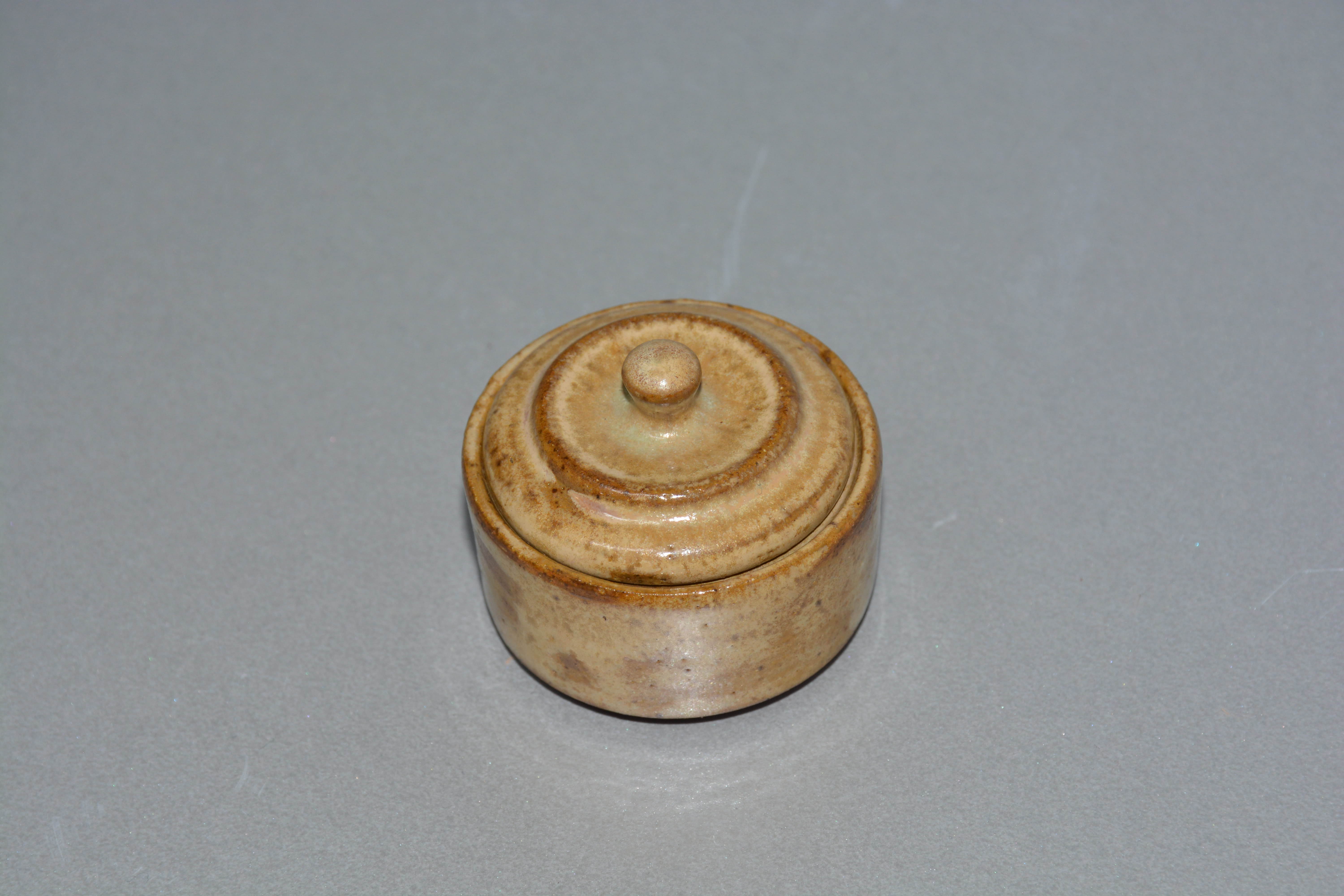 Mini Crystalline Ceramic Jar