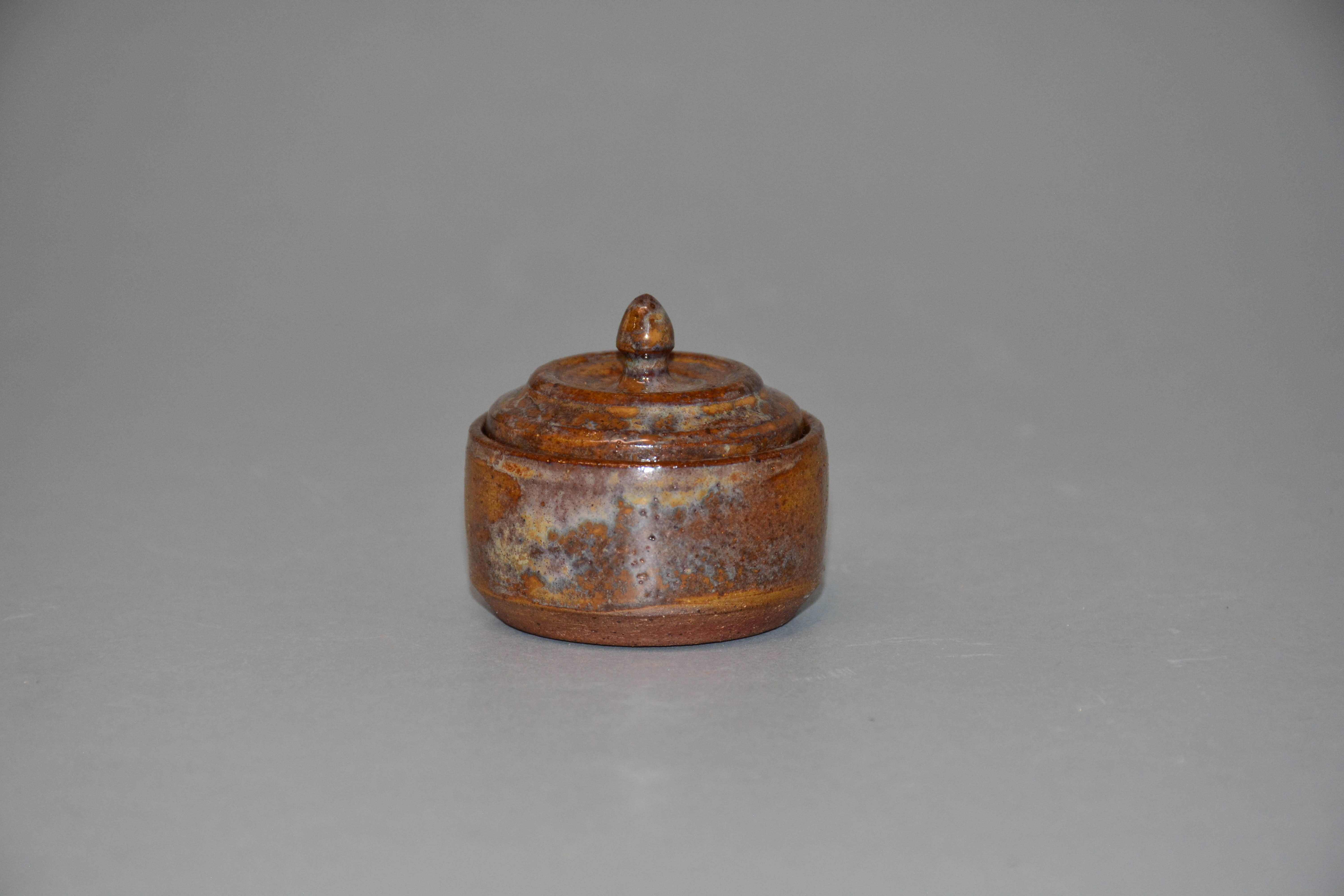 Mini Crystalline Ceramic Jar