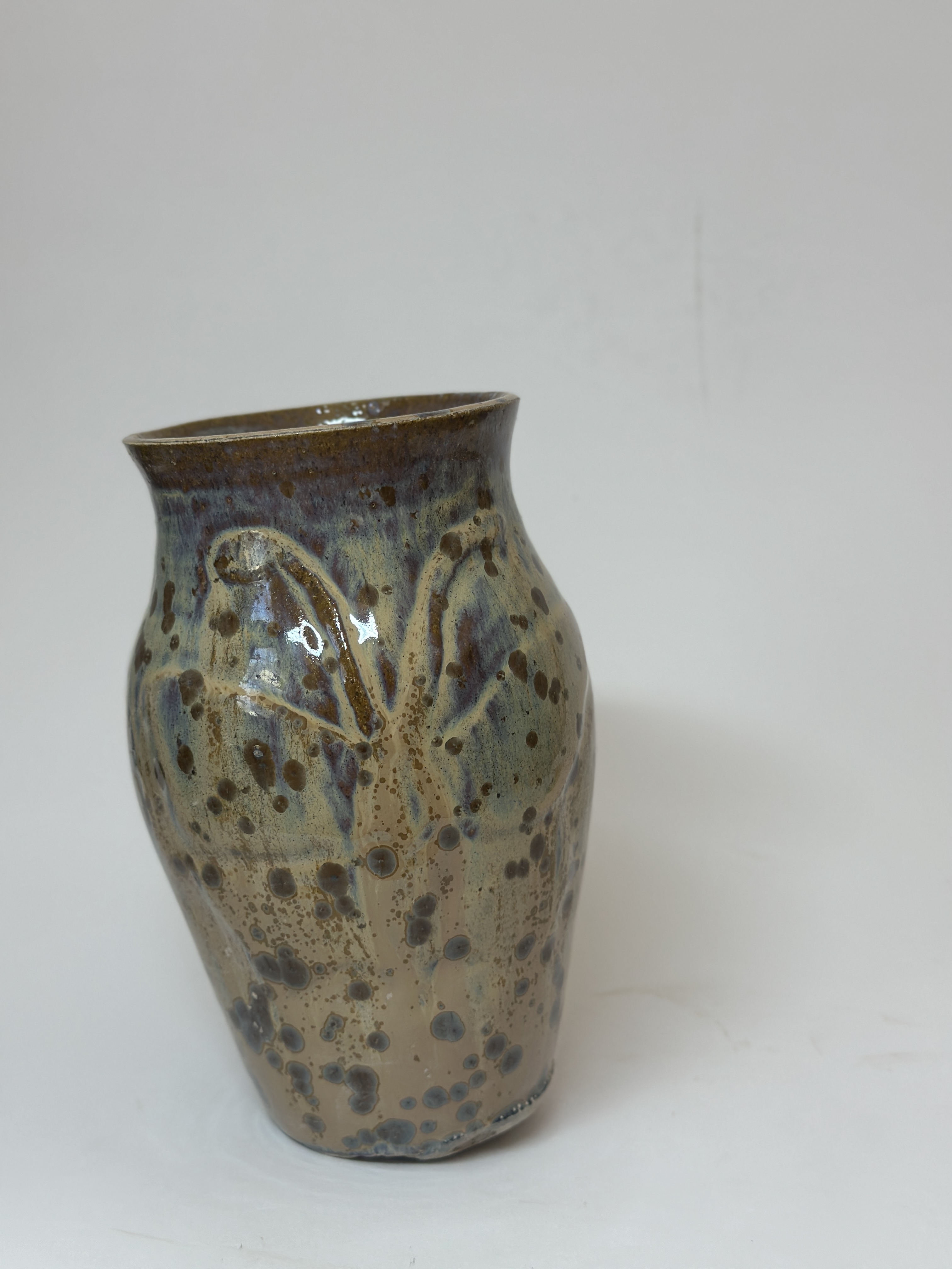 Crystalline Butterfly Vase