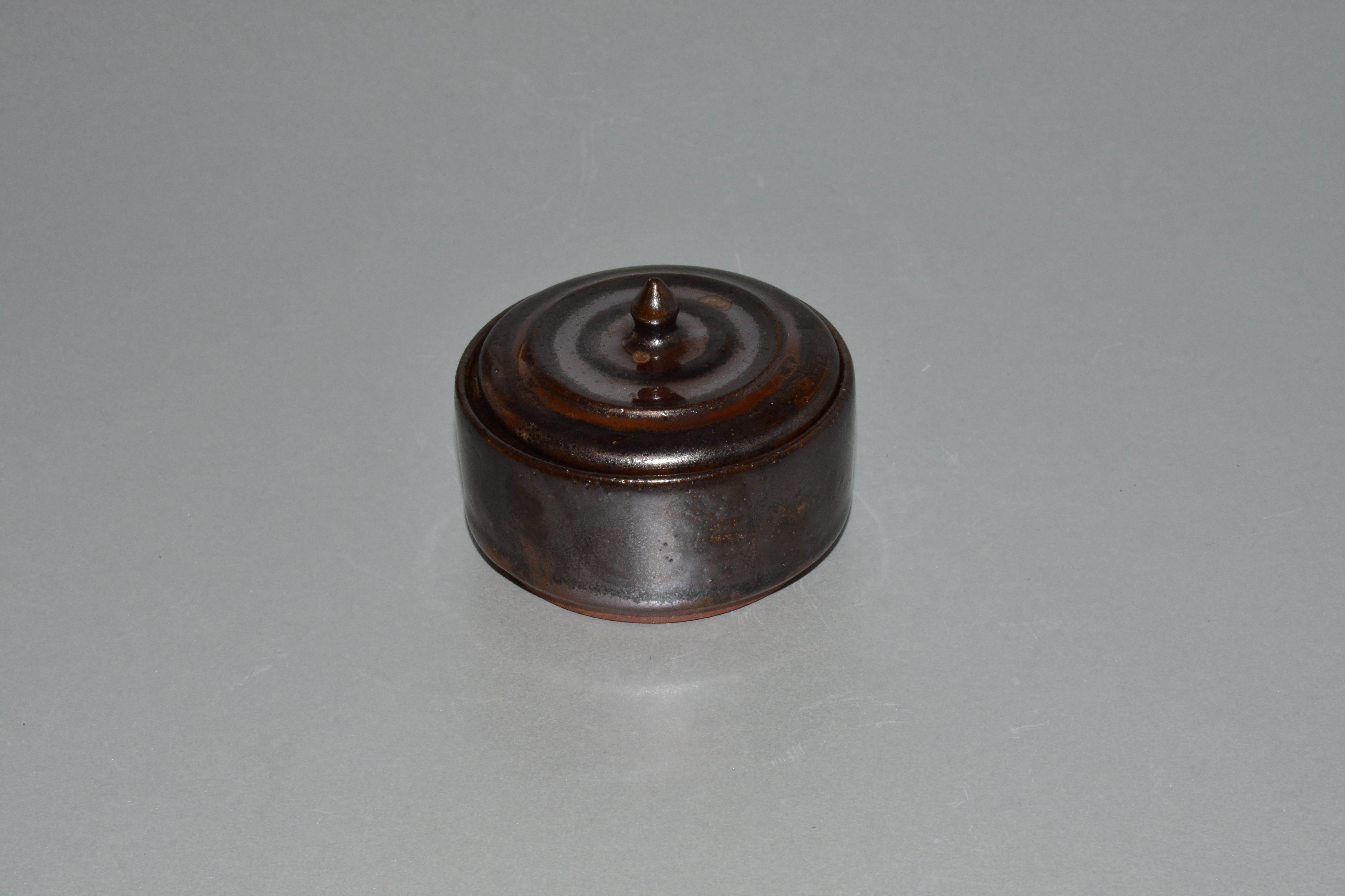 Crystalline Ceramic Jar