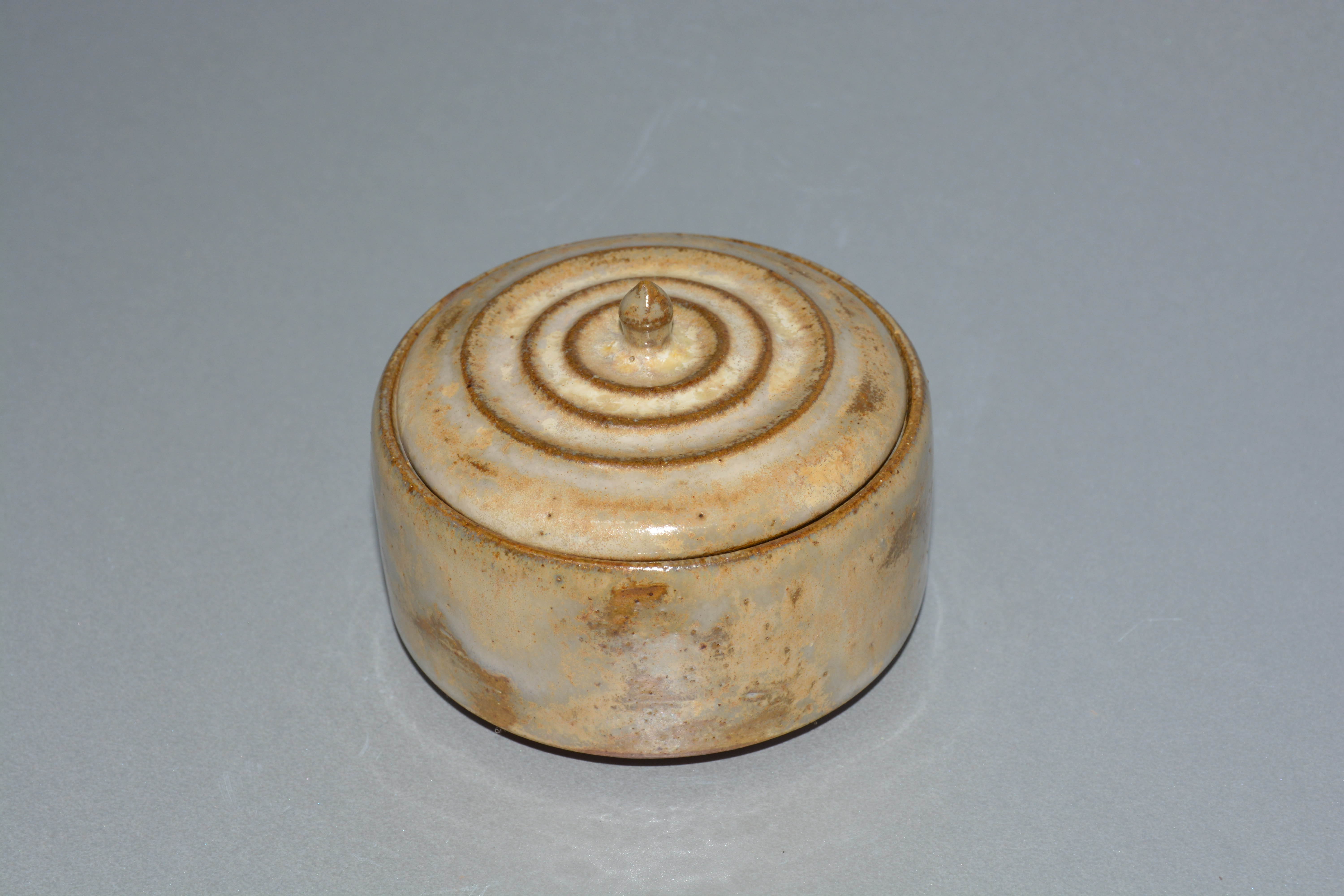 Crystalline Ceramic Jar