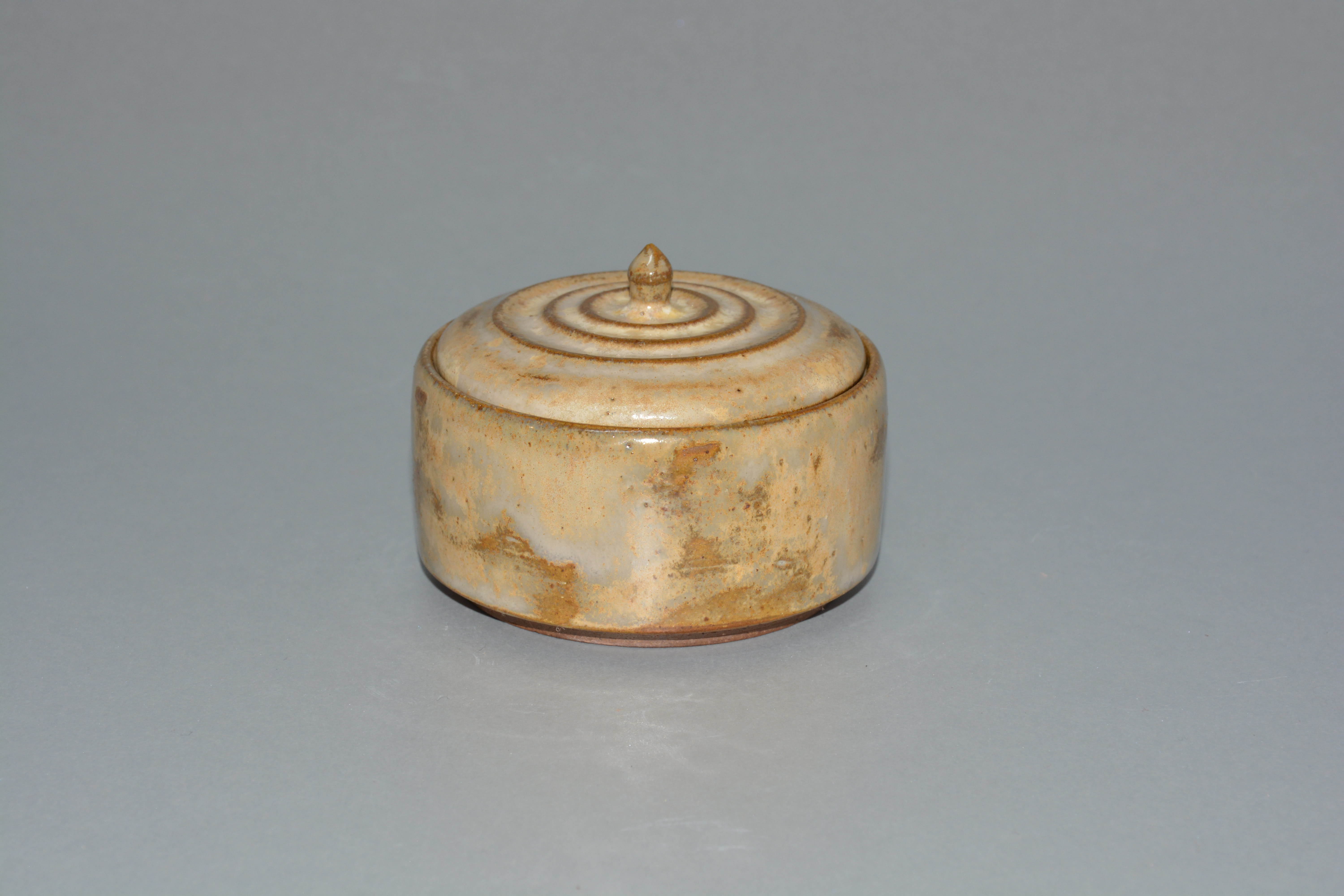 Crystalline Ceramic Jar